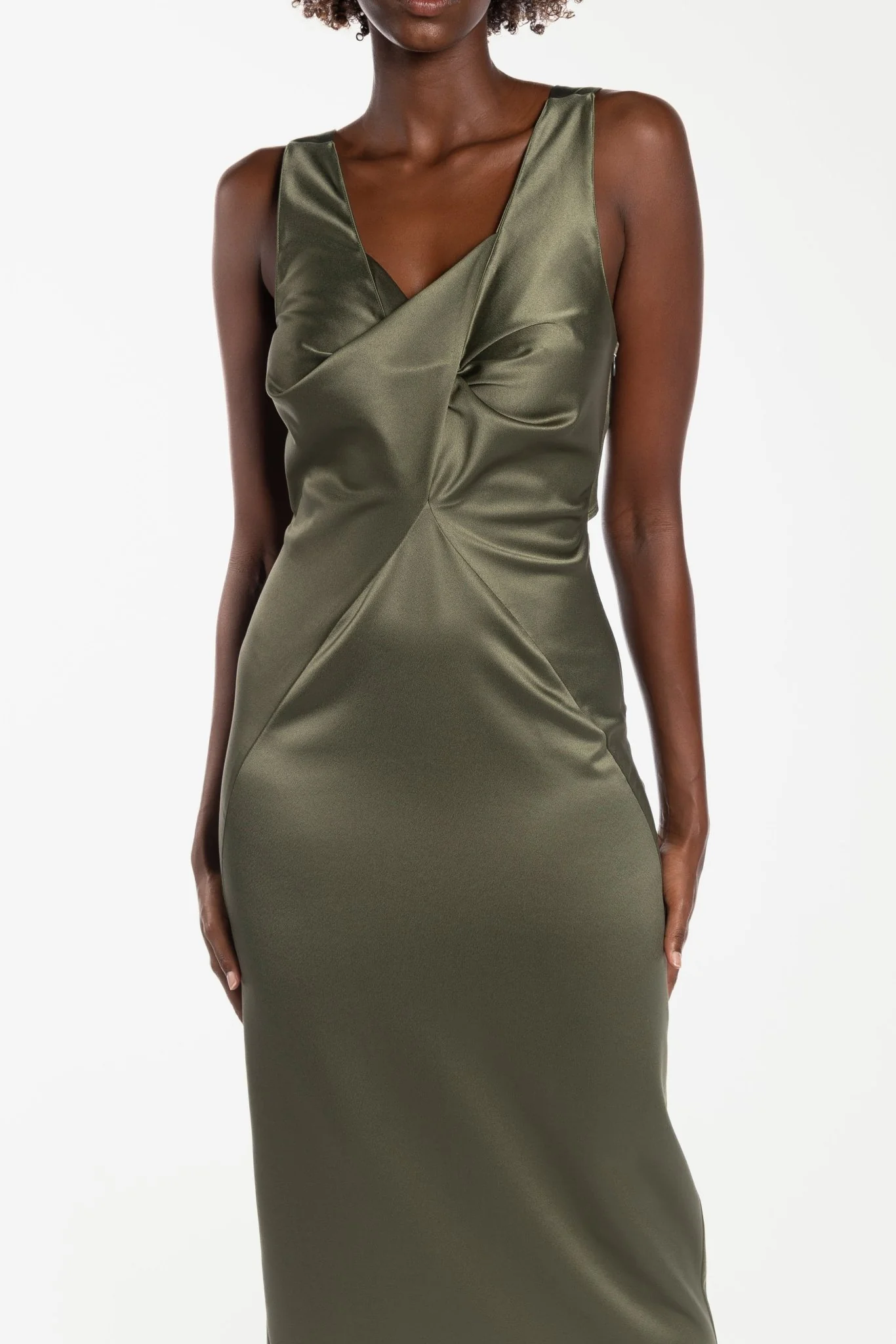 ALABASTRA DRESS - MAPLE SATIN - Image 8