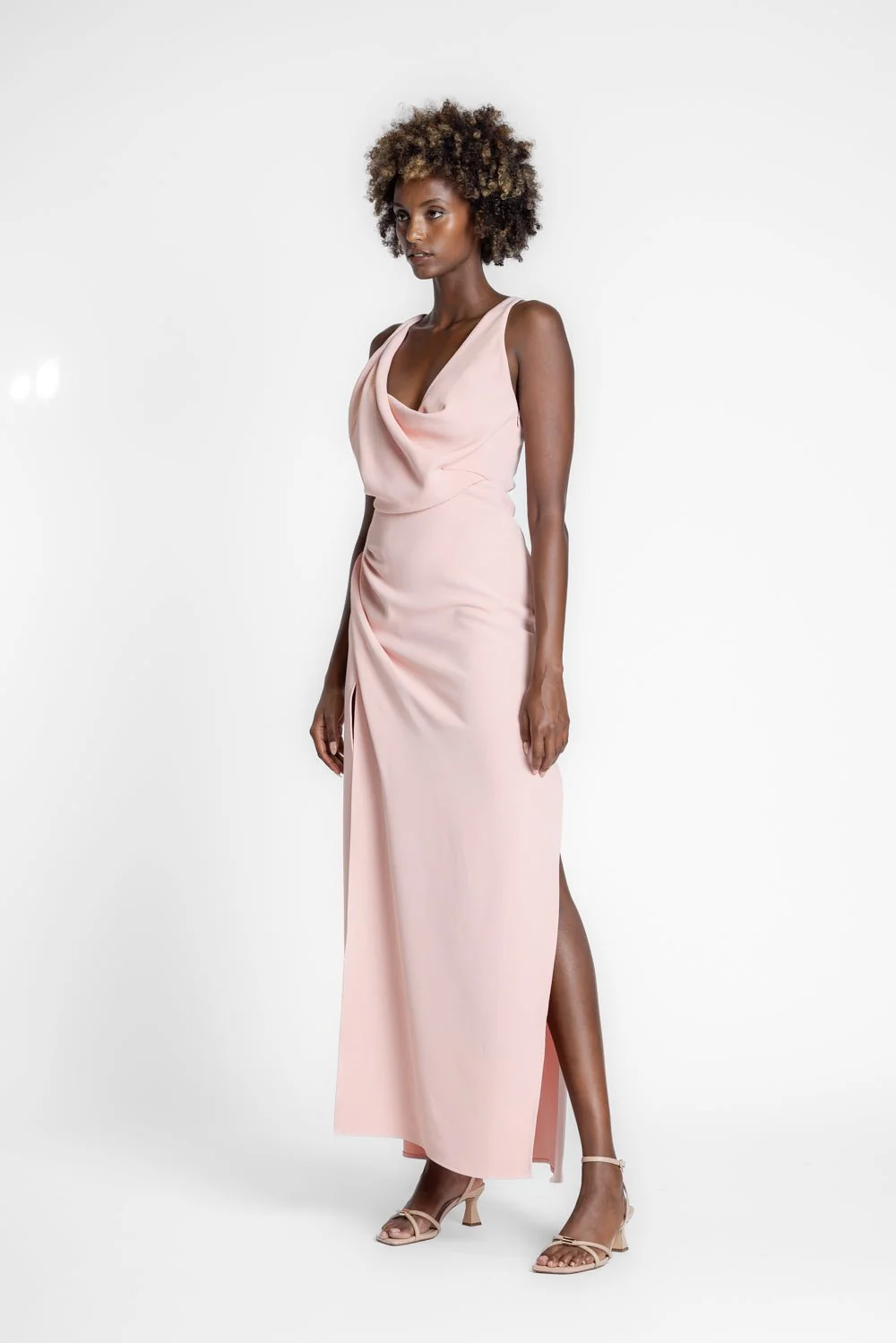ALINA DRESS IN BABE - Image 2