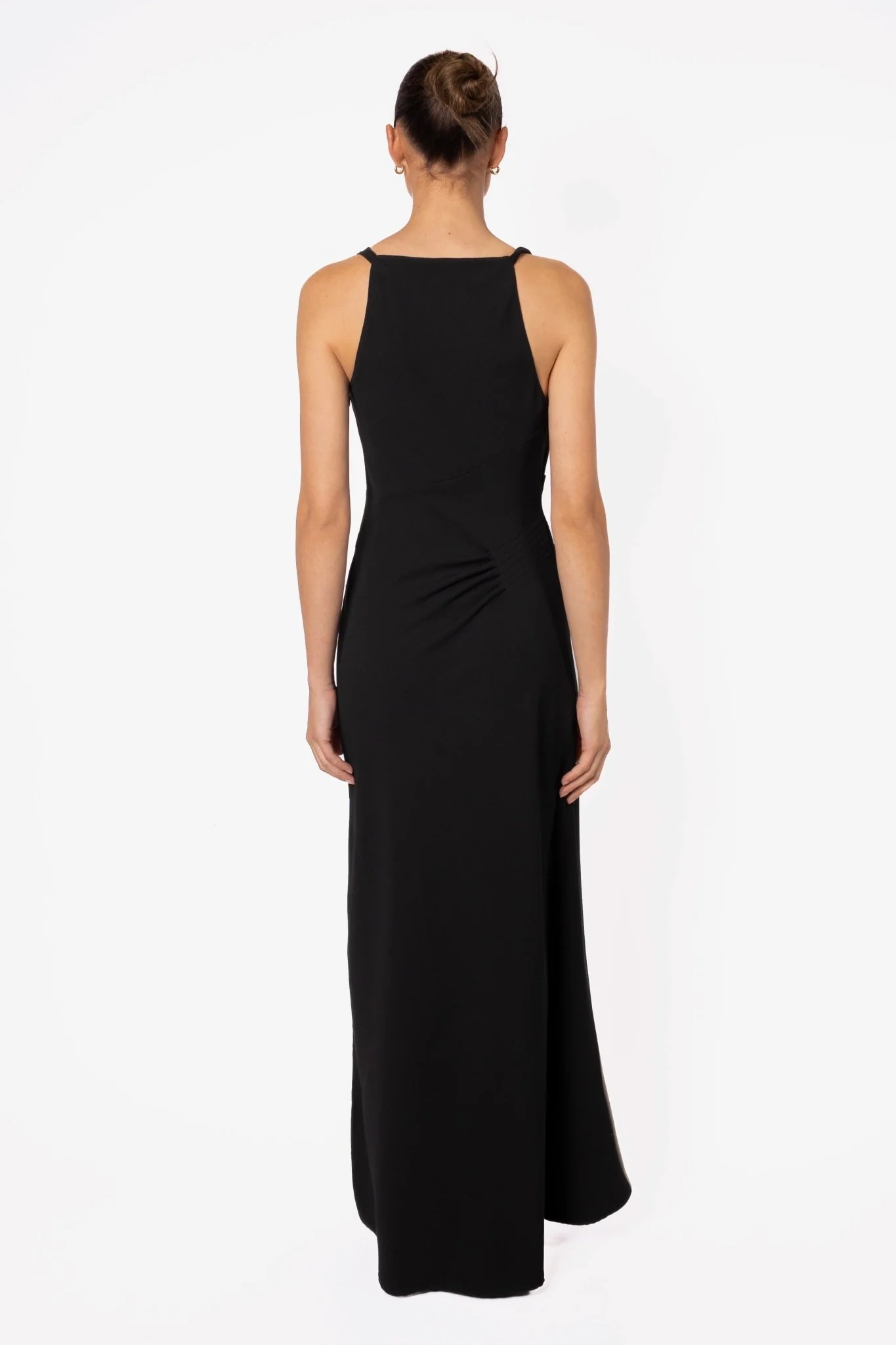 ALINA DRESS IN JET BLACK - Image 3
