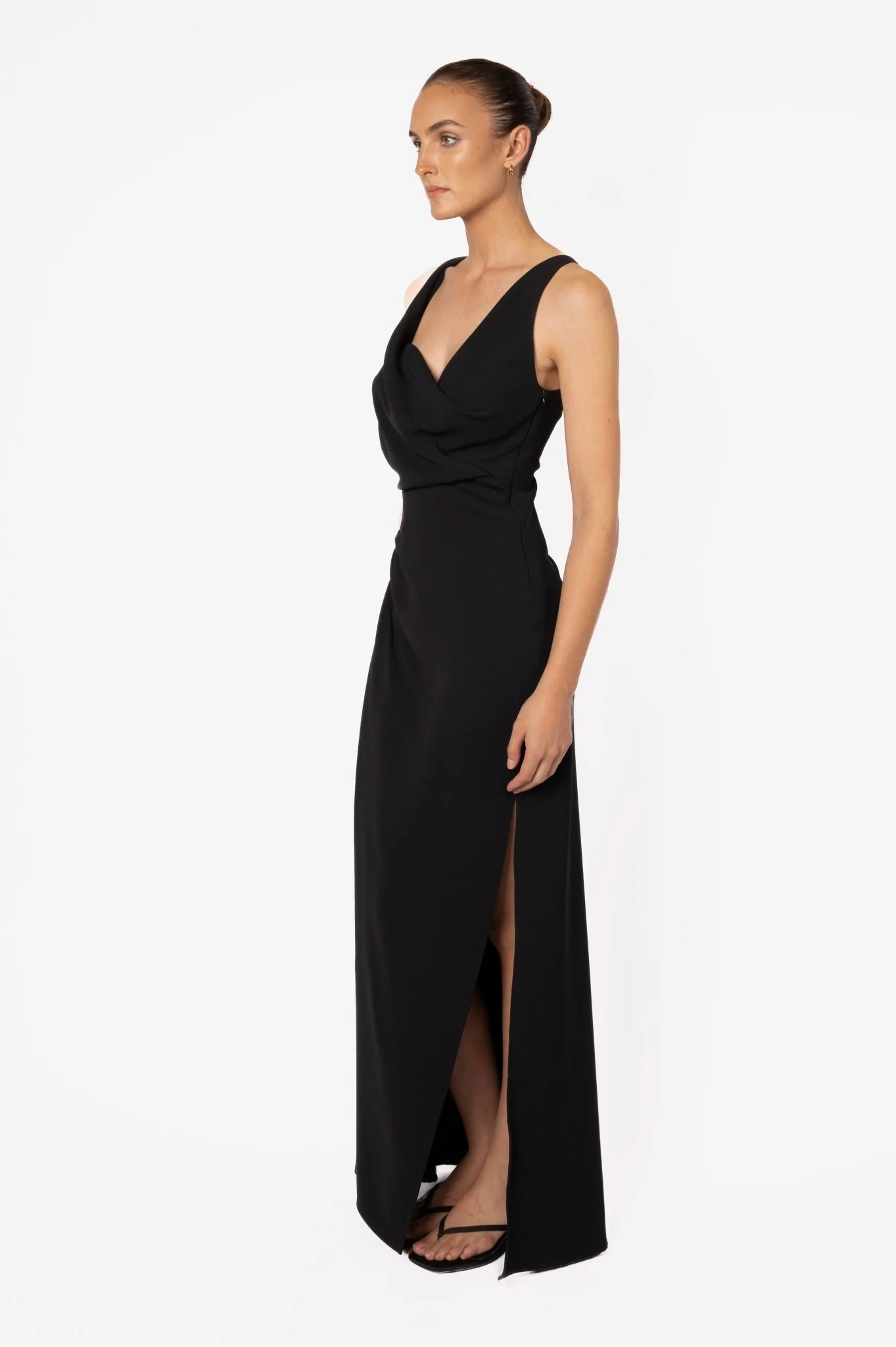 ALINA DRESS - JET BLACK - Image 4