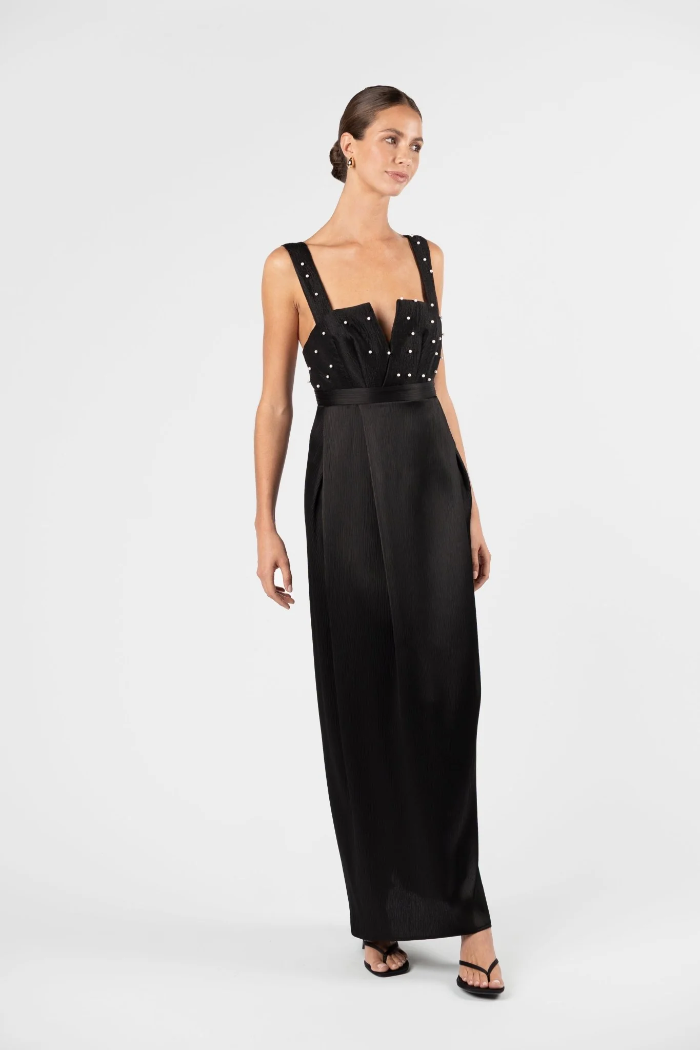 PREEN DRESS - OBSIDIAN SABLE PEARL - Image 4