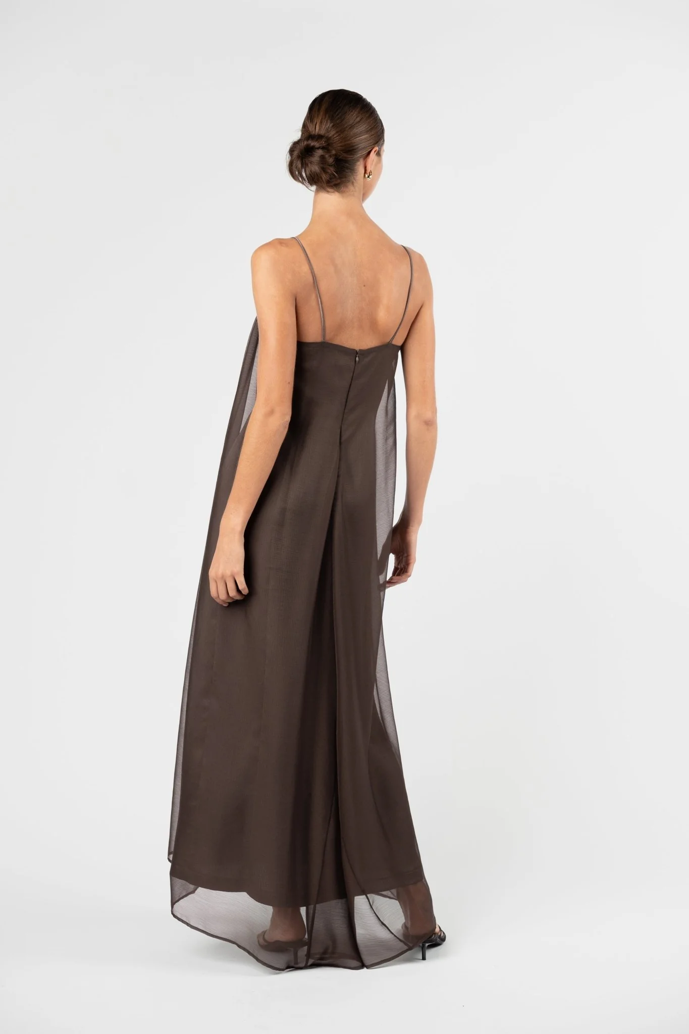 TWILIGHT DRESS - TRUFFLE - Image 4