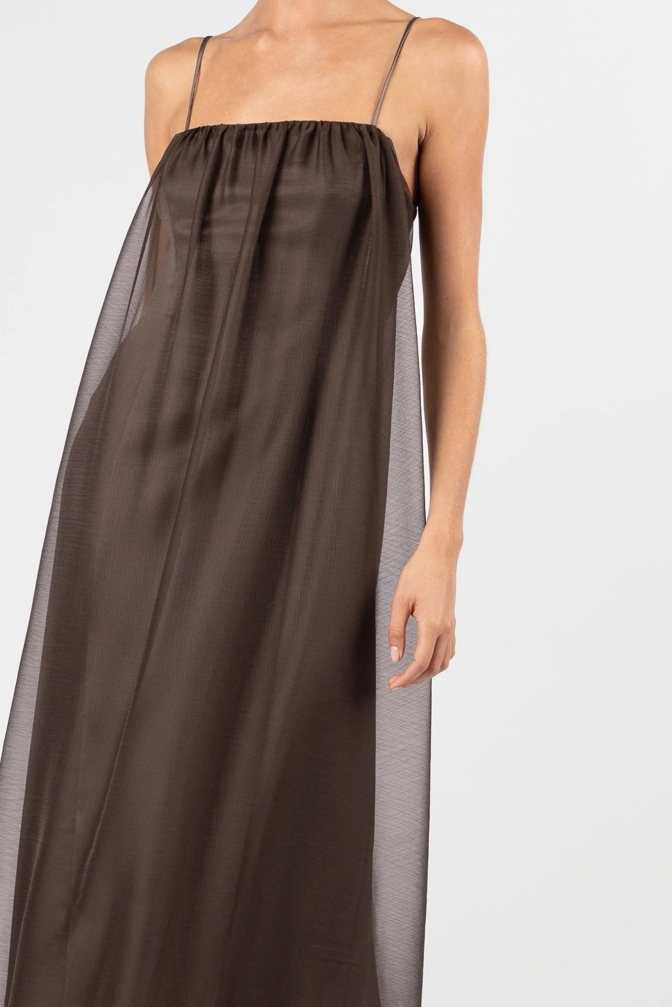 TWILIGHT DRESS - TRUFFLE - Image 6