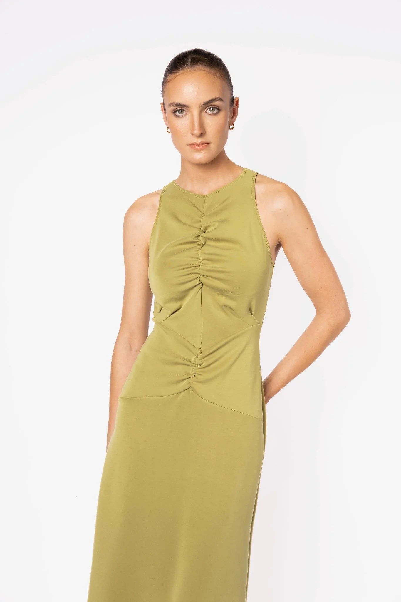 AOKI TANK DRESS - WASABI - Image 14