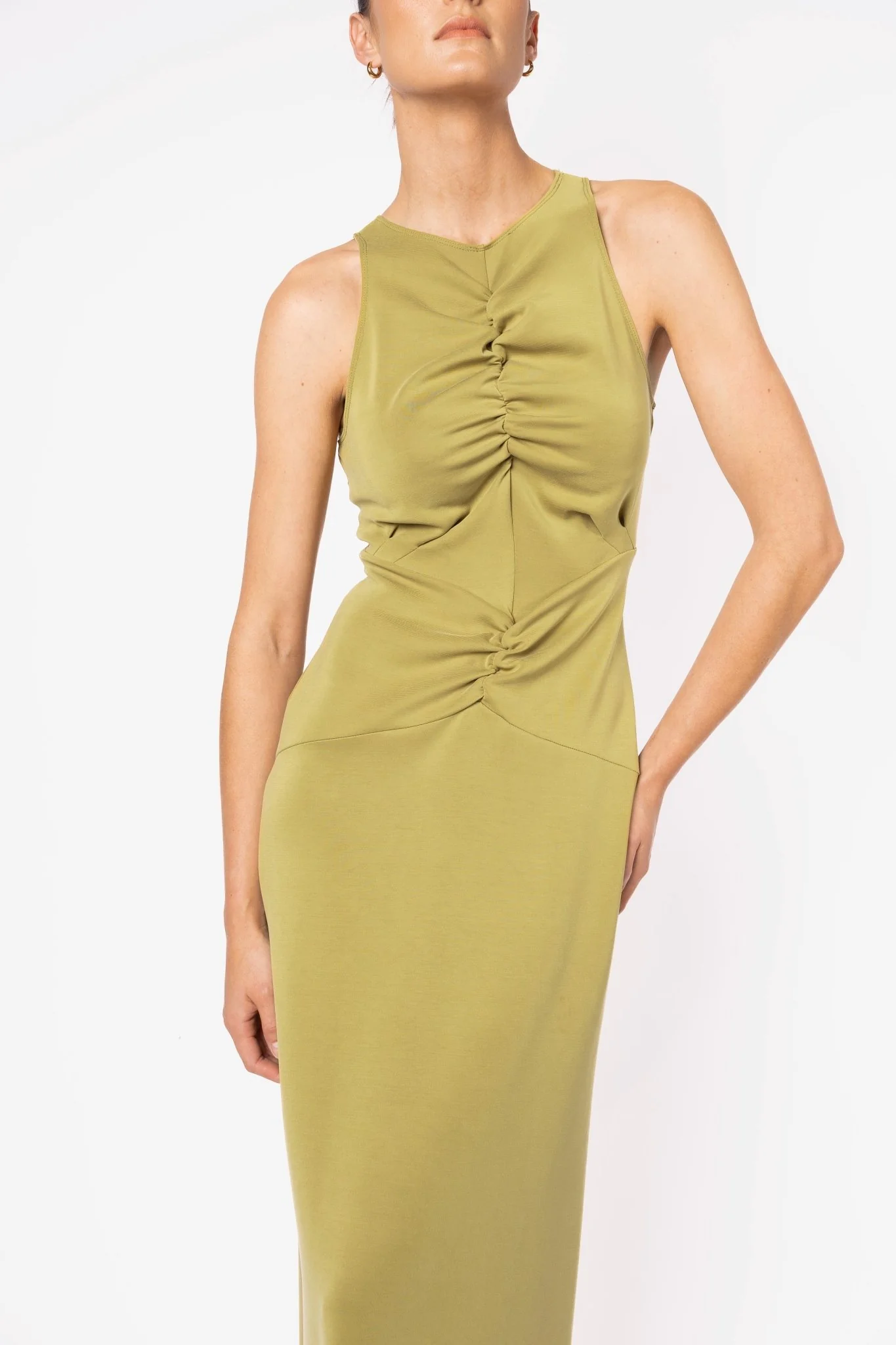 AOKI TANK DRESS - WASABI - Image 15