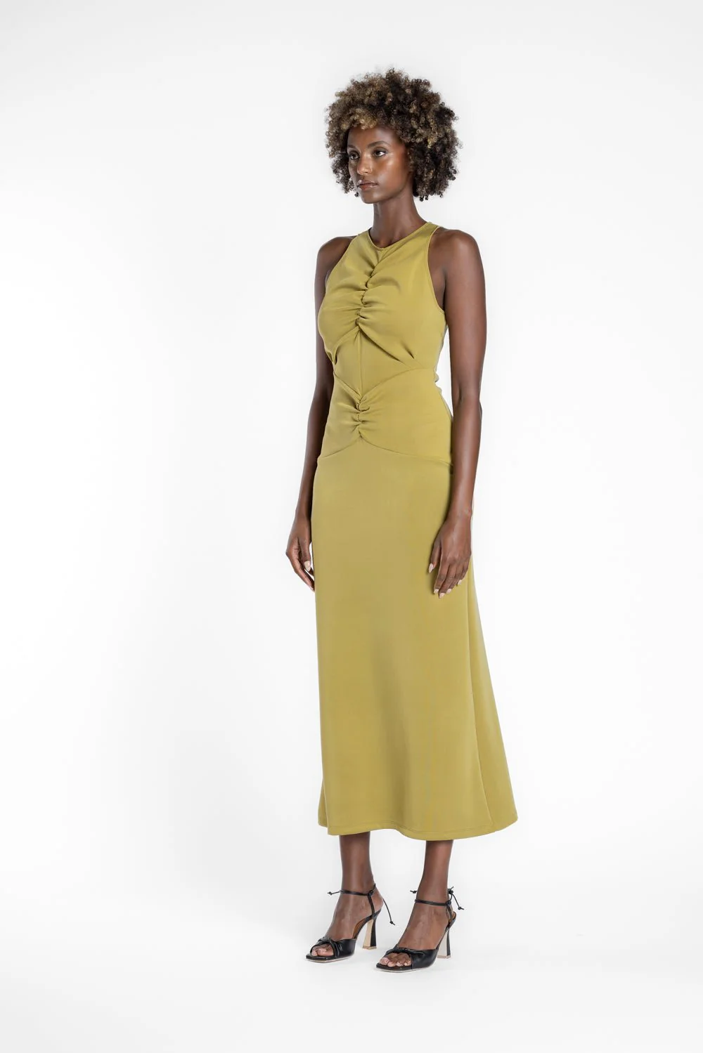 AOKI TANK DRESS - WASABI - Image 4