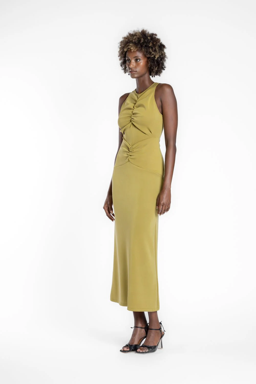 AOKI TANK DRESS - WASABI - Image 5