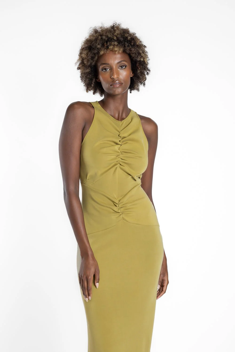 AOKI TANK DRESS - WASABI - Image 7