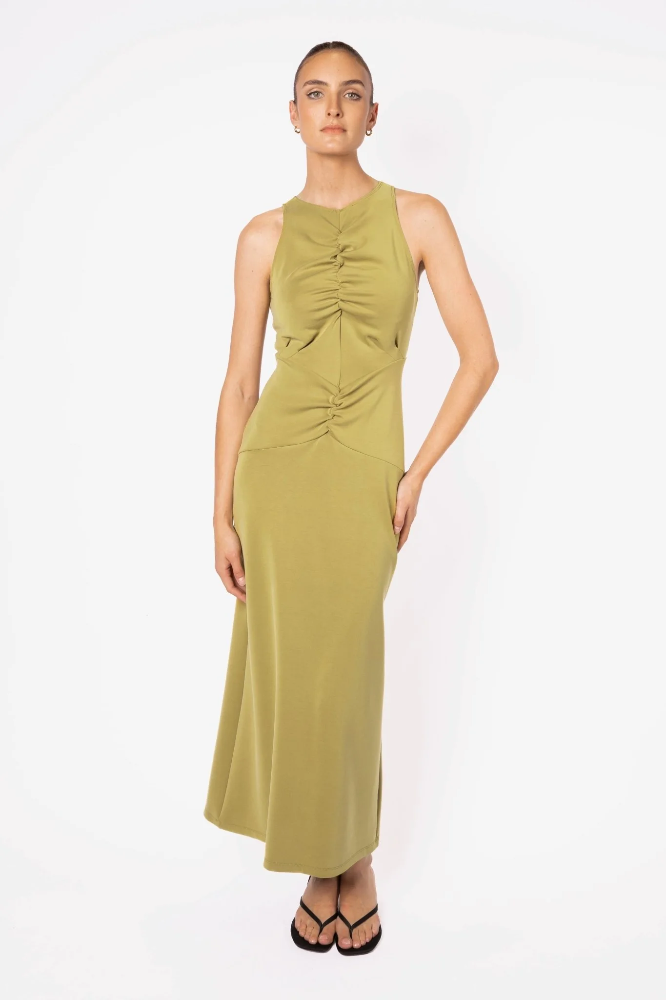 AOKI TANK DRESS - WASABI - Image 9
