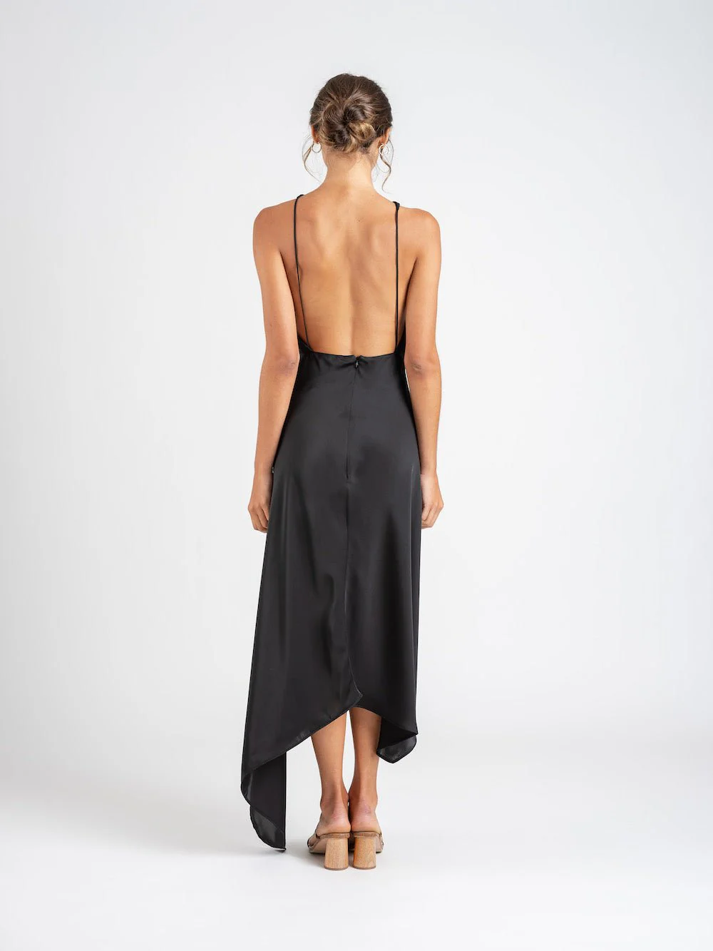 AUDREY DRESS IN BLACK AIR - Image 6
