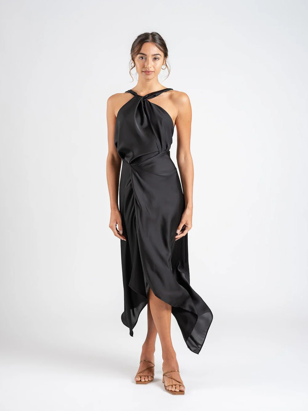 AUDREY DRESS IN BLACK AIR - Image 7