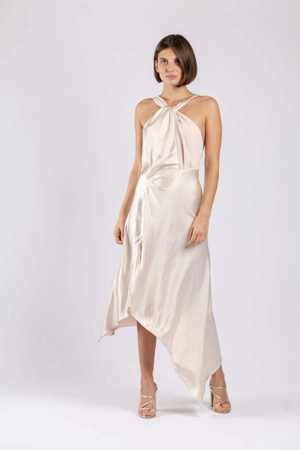 AUDREY DRESS IN MOTHER OF PEARL - Image 5