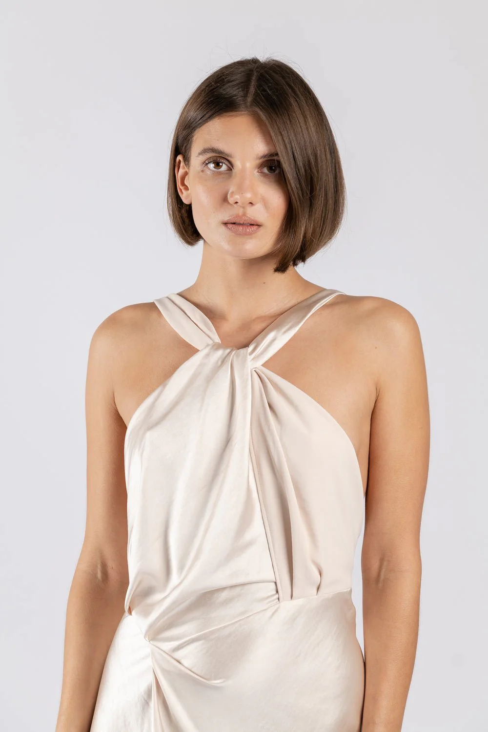 AUDREY DRESS IN MOTHER OF PEARL - Image 7