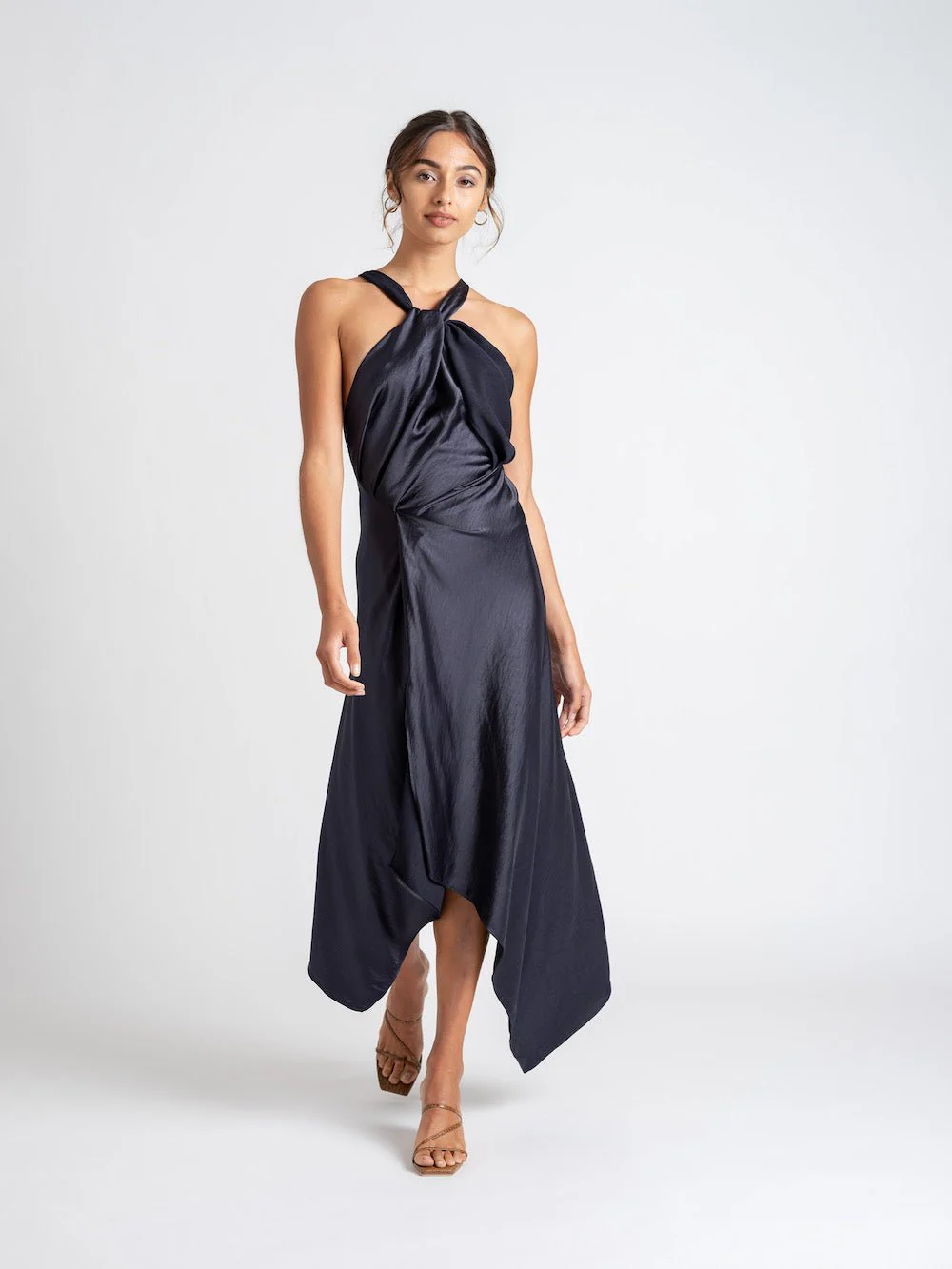 AUDREY DRESS IN NAVY - Image 2
