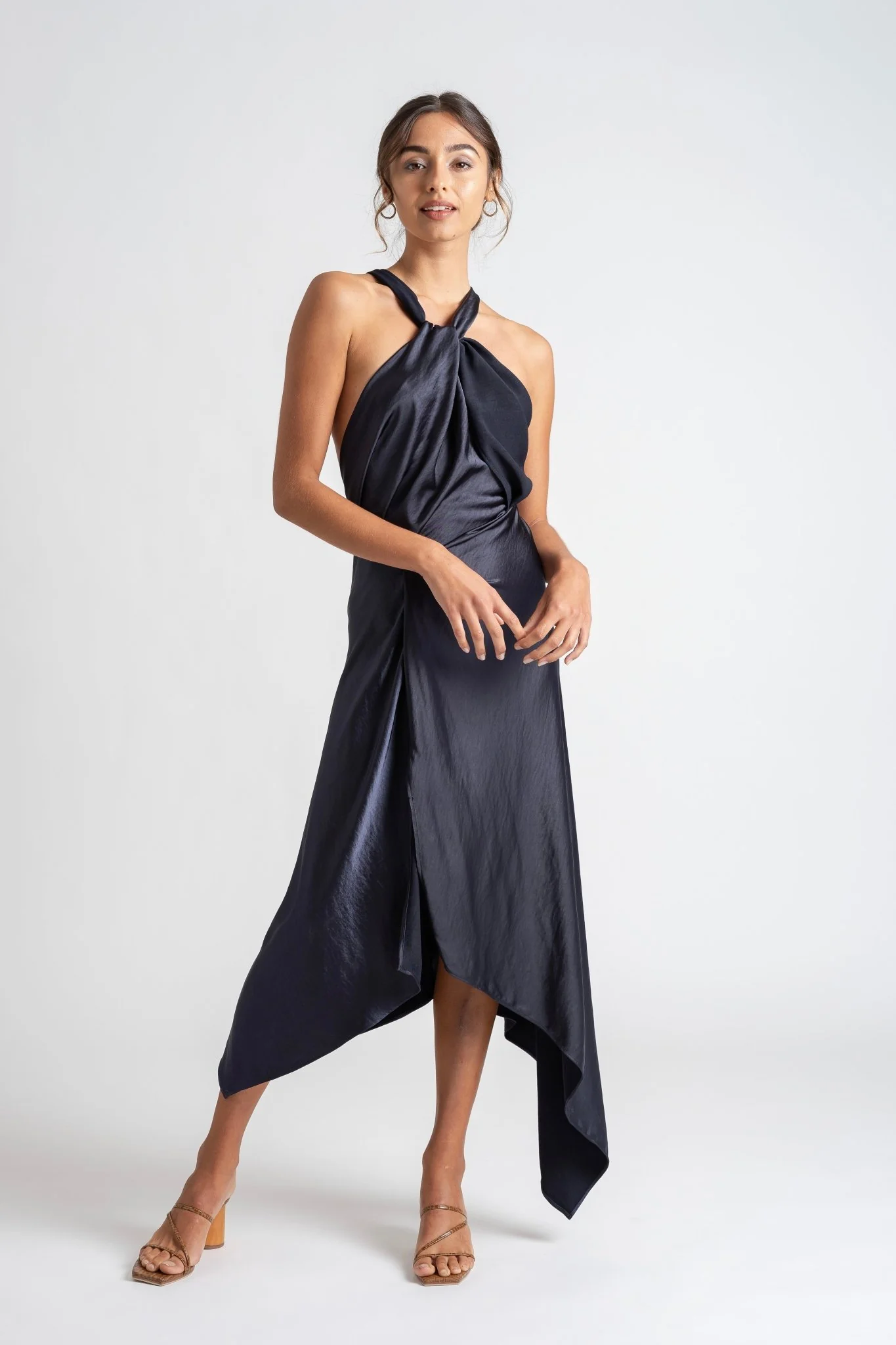 AUDREY DRESS IN NAVY - Image 2