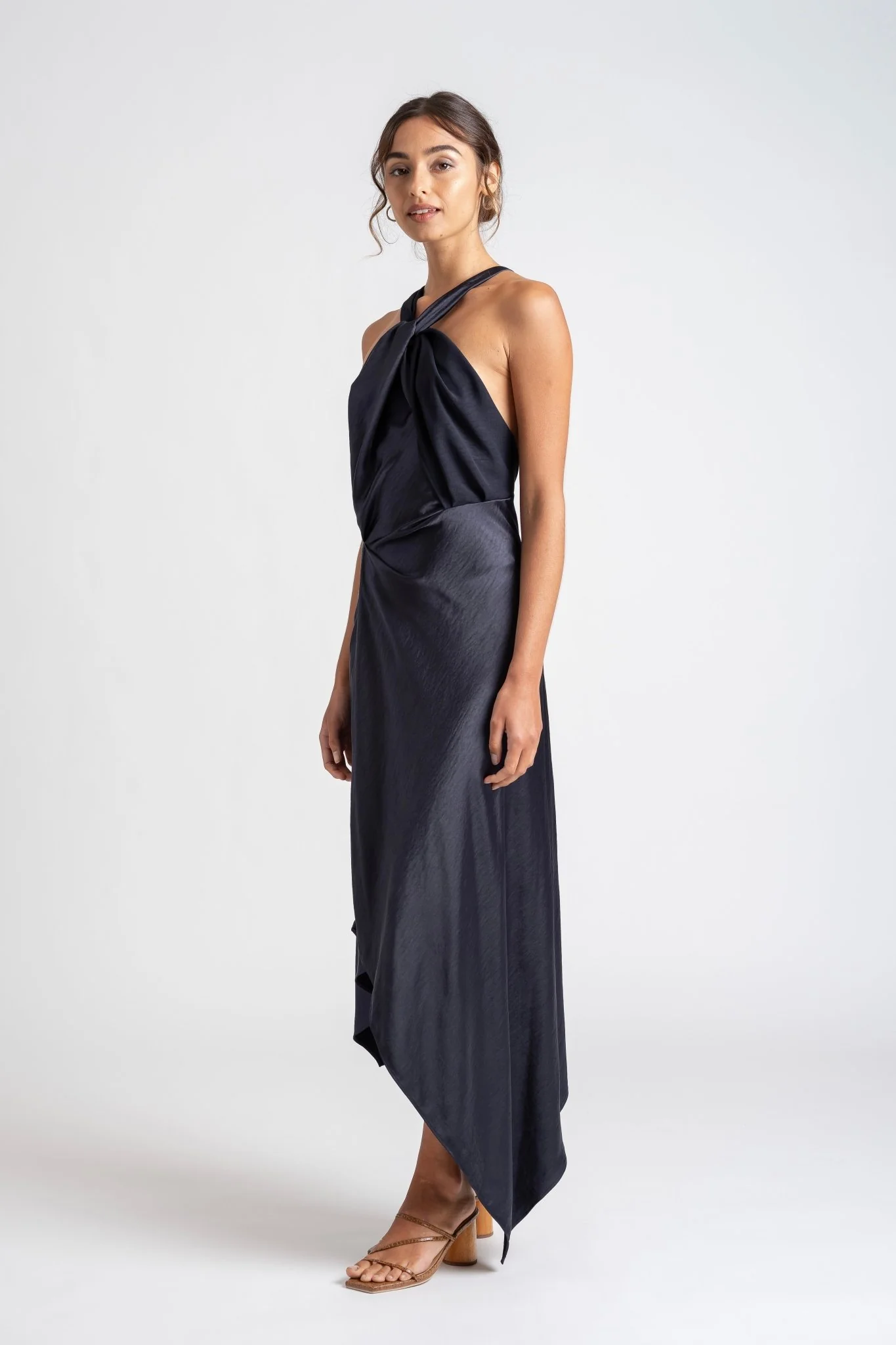 AUDREY DRESS IN NAVY - Image 4