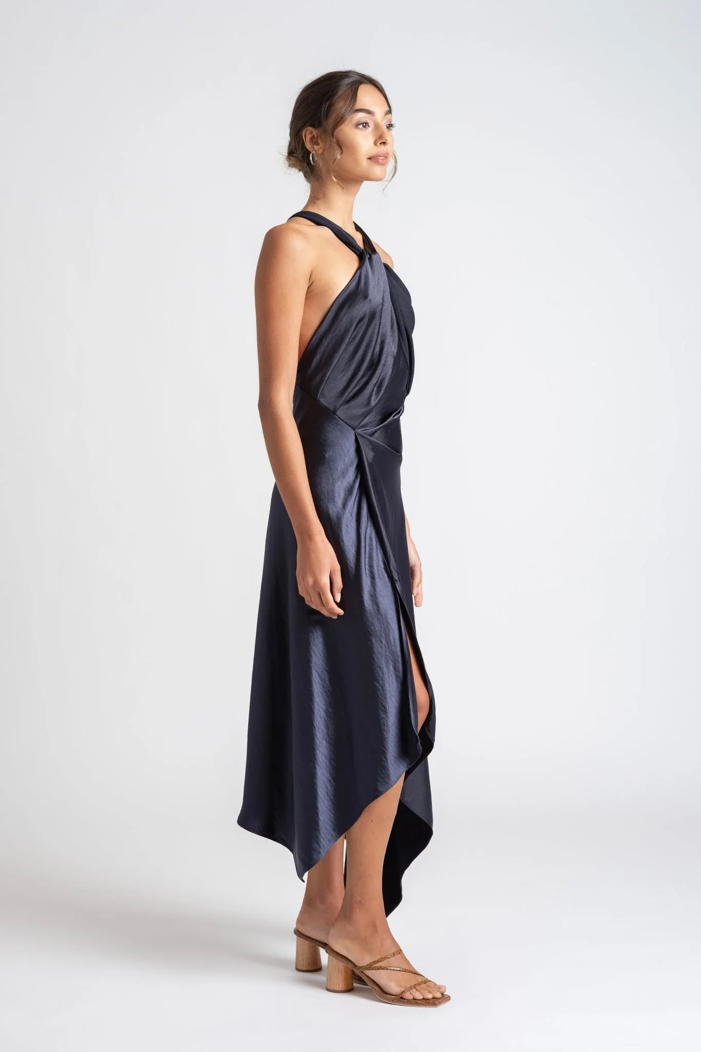 AUDREY DRESS IN NAVY - Image 5