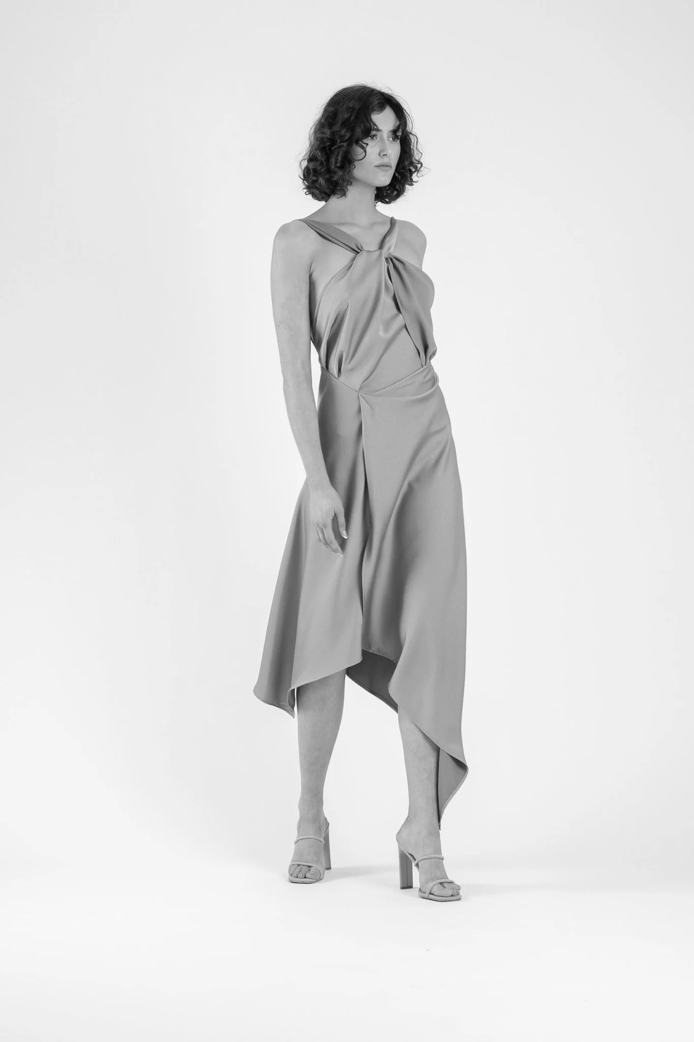 AUDREY DRESS IN SLEEK BLUSH - Image 10