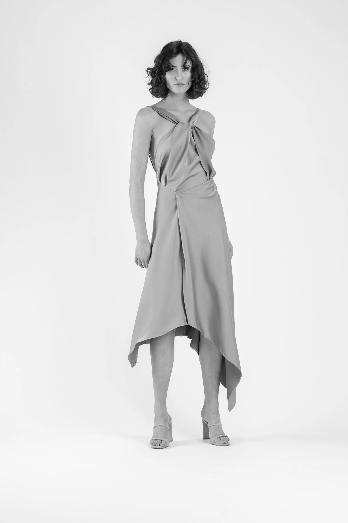 AUDREY DRESS IN SLEEK BLUSH - Image 11