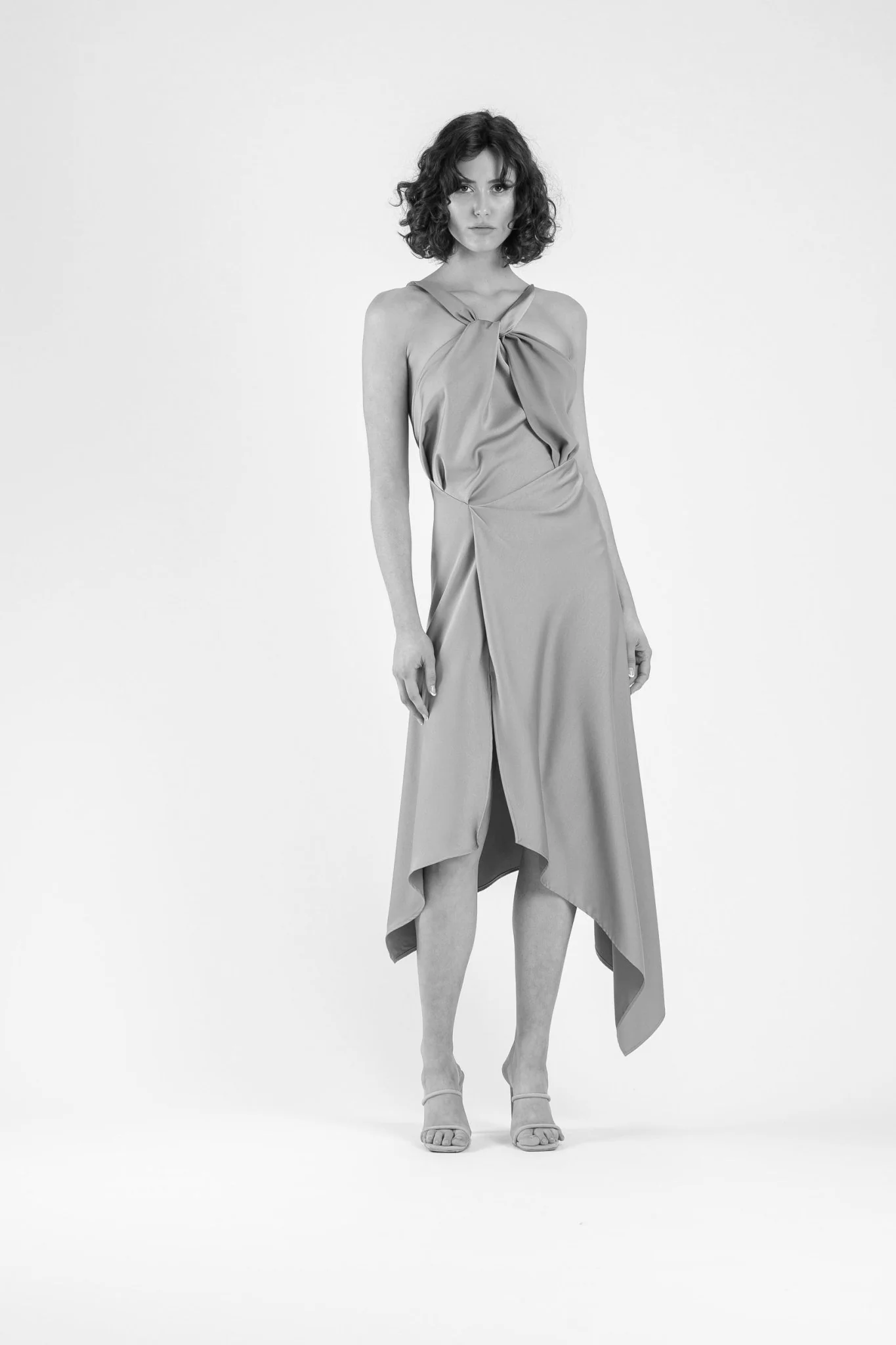 AUDREY DRESS IN SLEEK BLUSH - Image 2