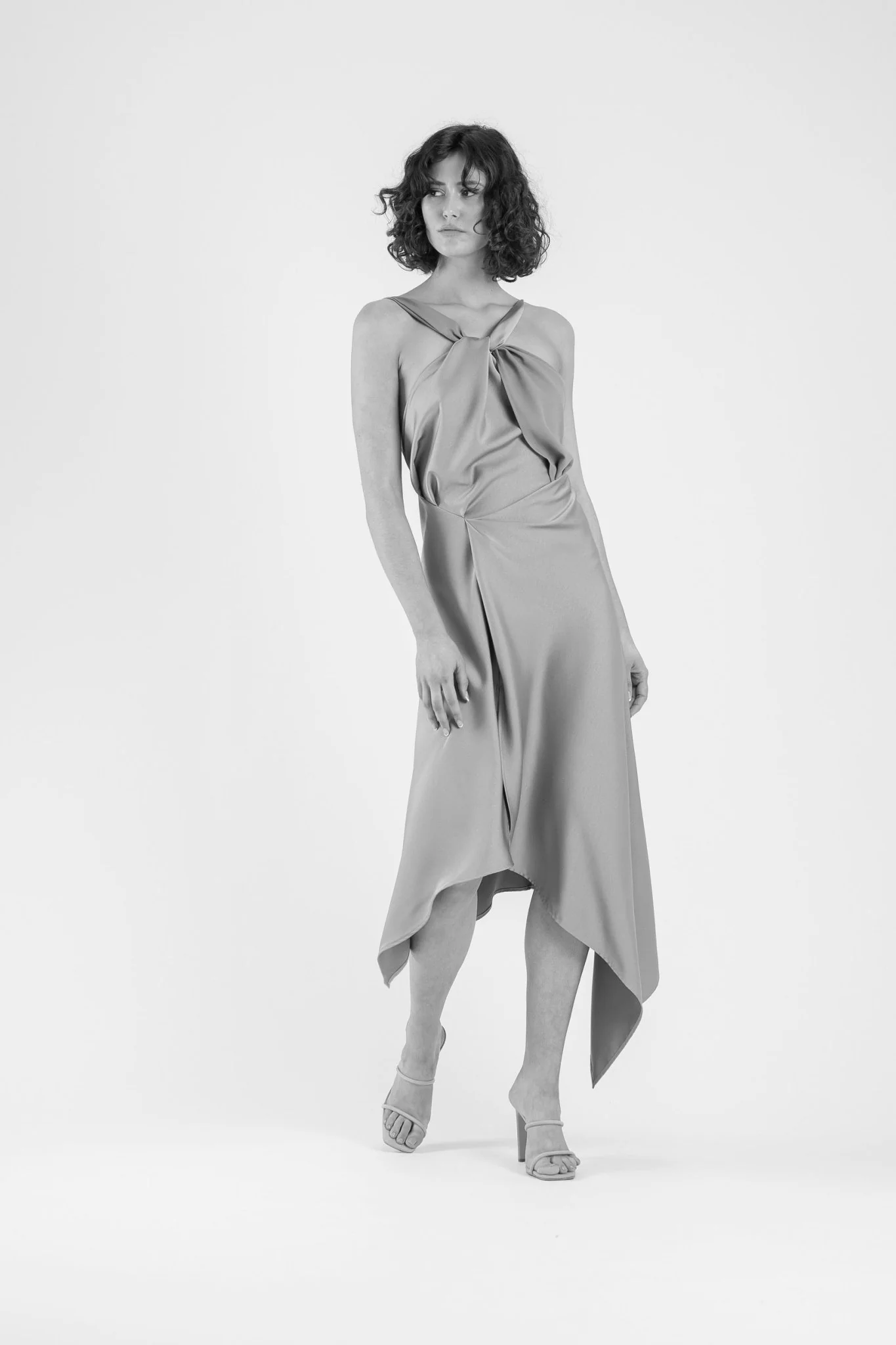AUDREY DRESS IN SLEEK BLUSH - Image 4