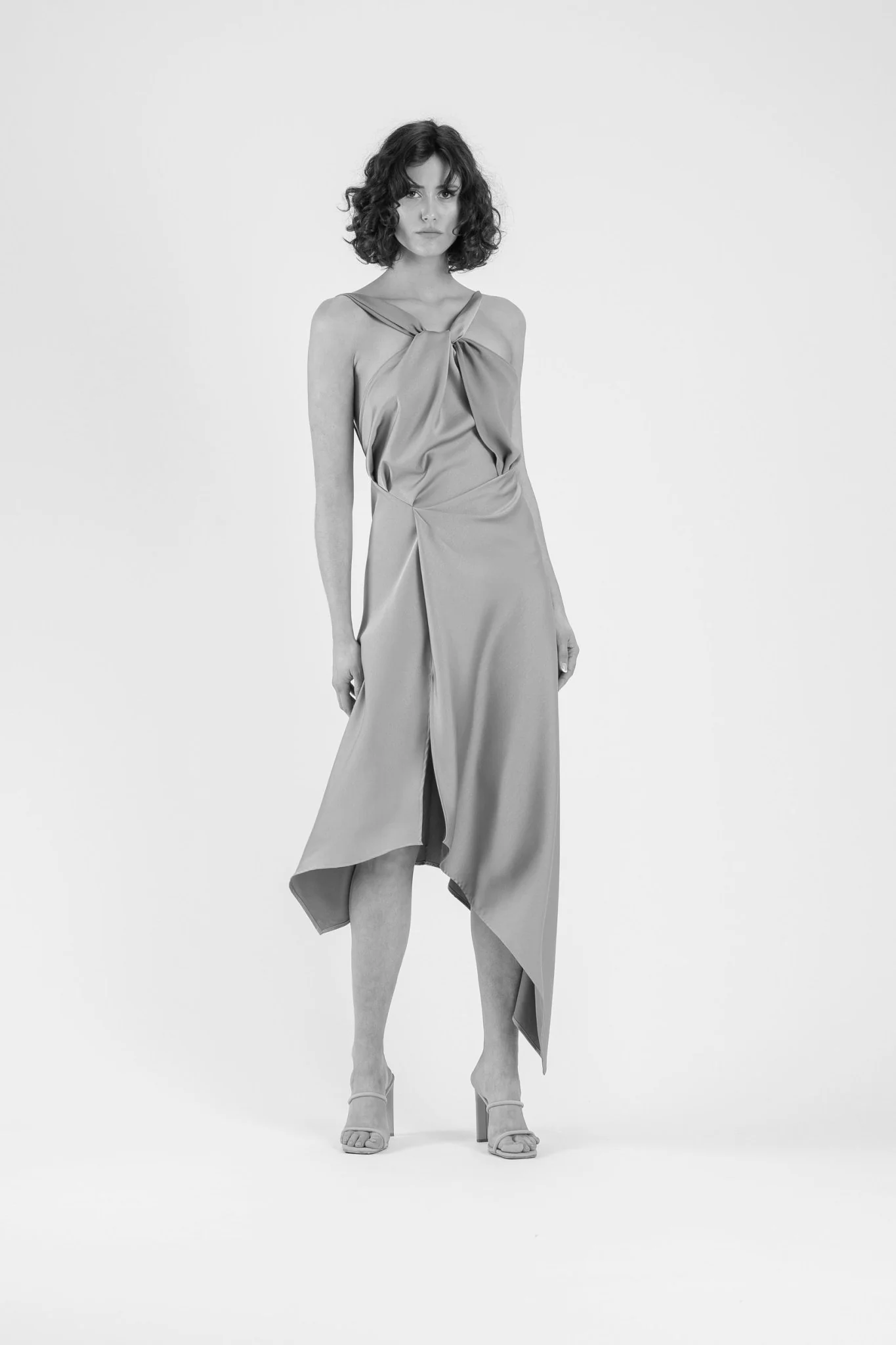 AUDREY DRESS IN SLEEK BLUSH - Image 5