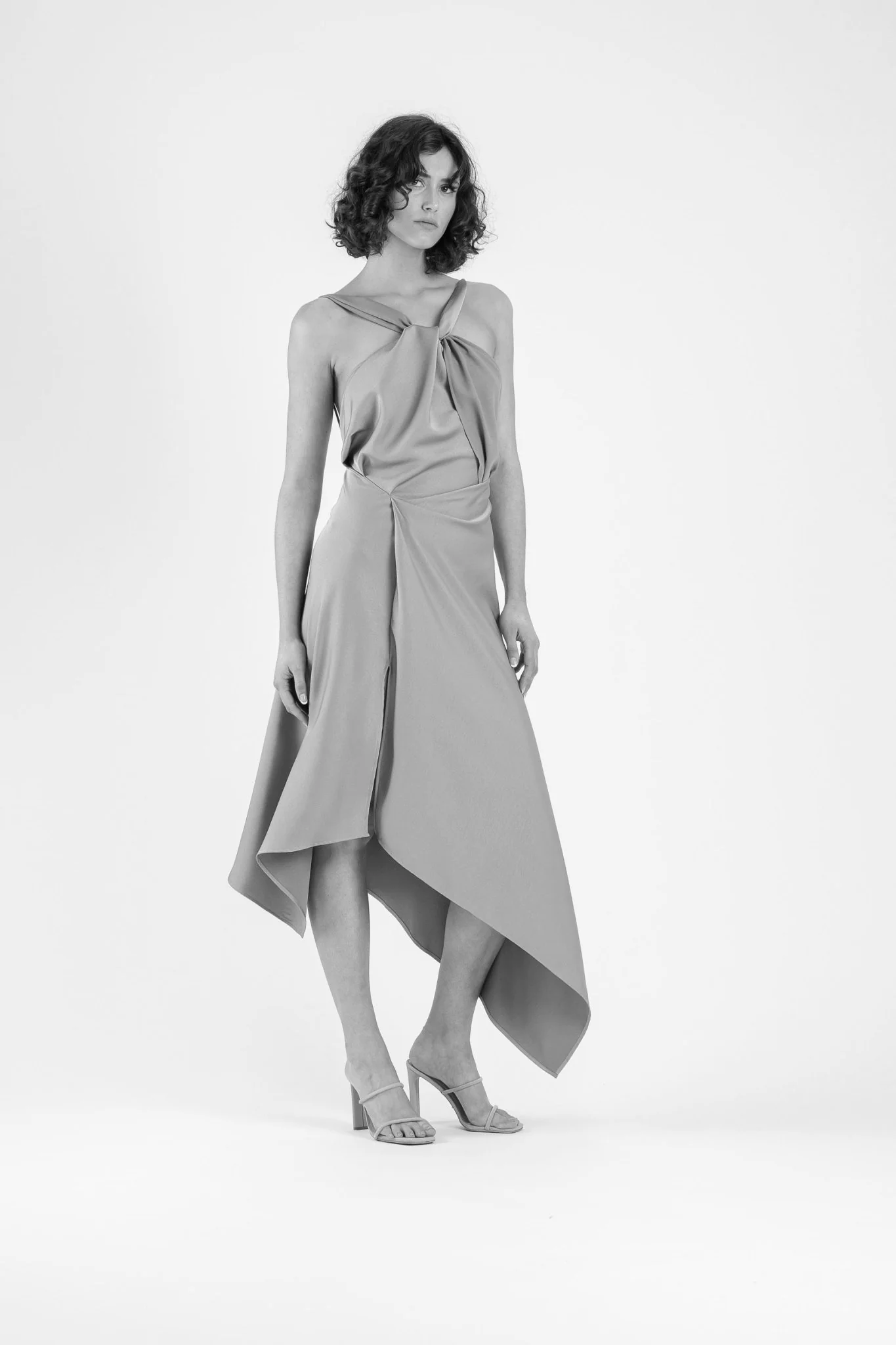 AUDREY DRESS IN SLEEK BLUSH - Image 7