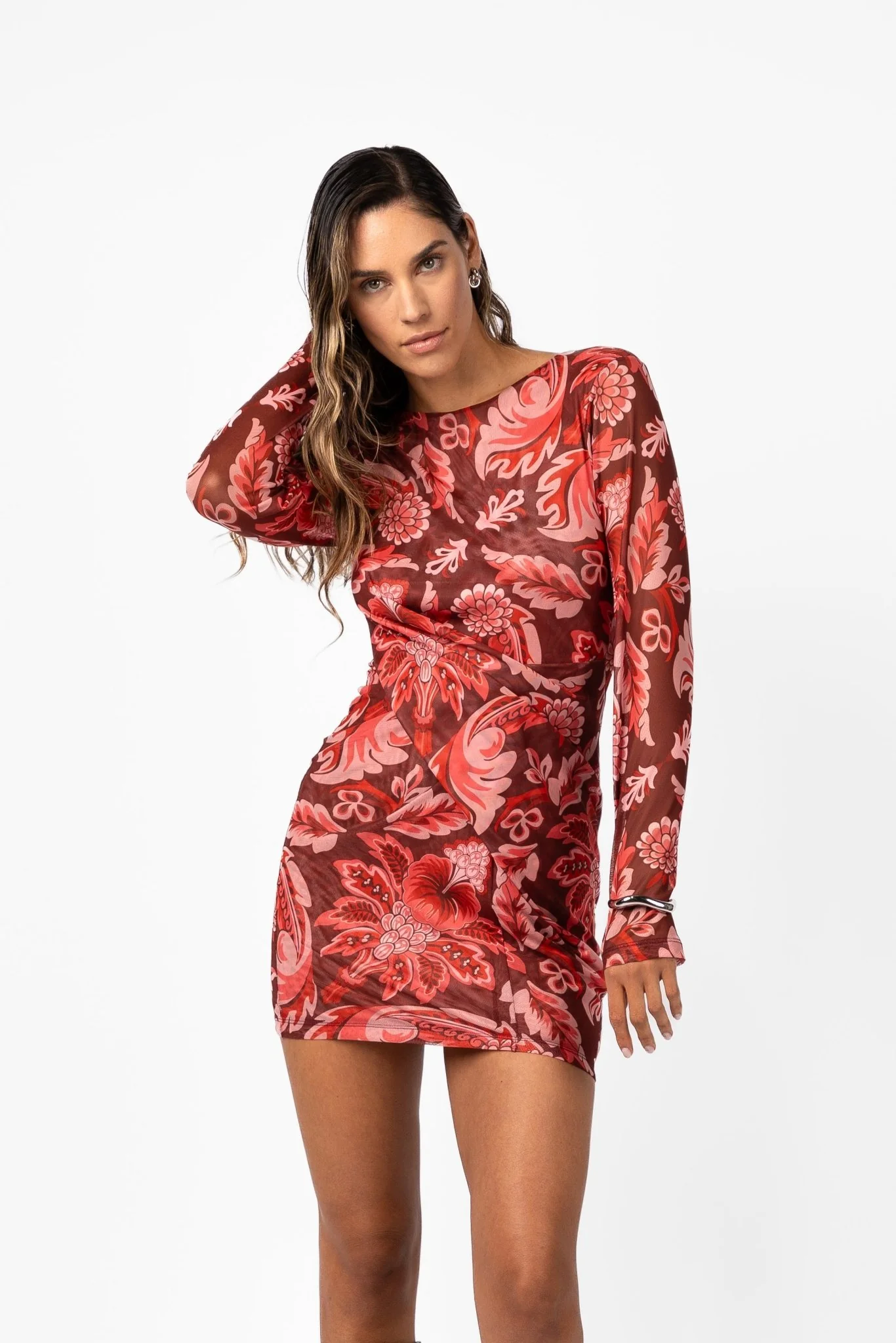 AUGUST MINI –  PORTA ROSA PRINTED MESH - Image 6