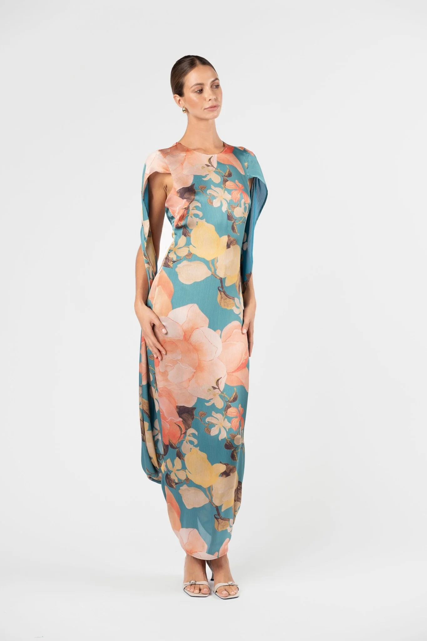 BACKLIT DRESS - LAGOON - Image 4
