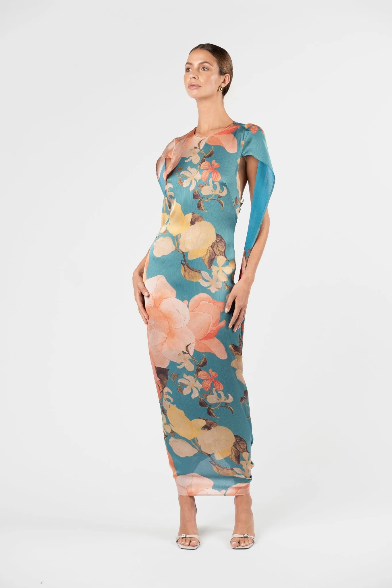 BACKLIT DRESS - LAGOON - Image 7