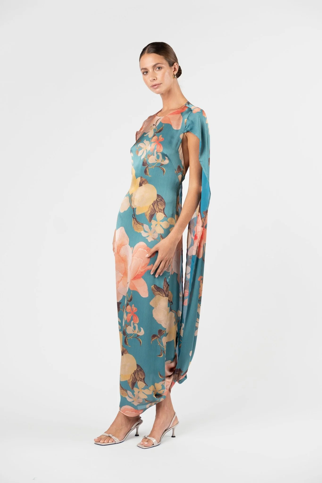BACKLIT DRESS - LAGOON - Image 8