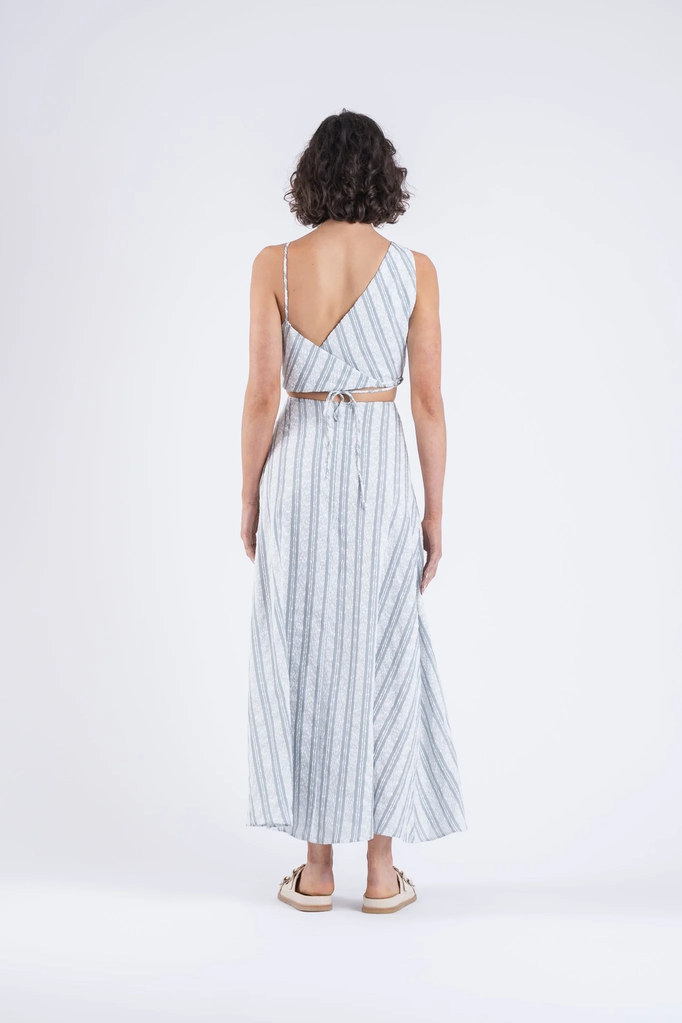 BIJOUX MAXI IN ATLANTIC STRIPE - Image 2