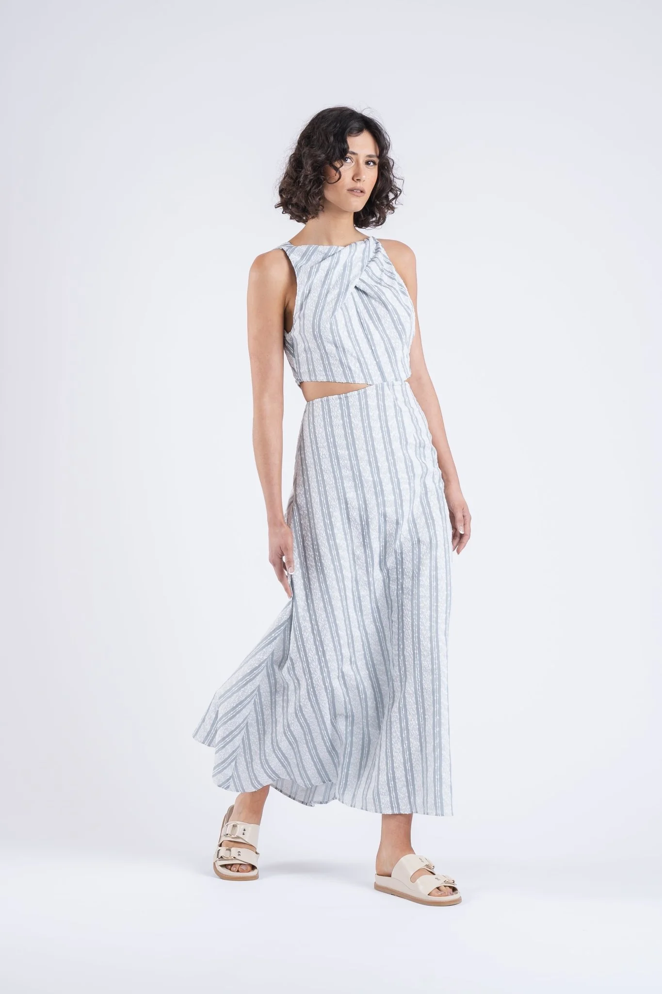 BIJOUX MAXI IN ATLANTIC STRIPE - Image 5