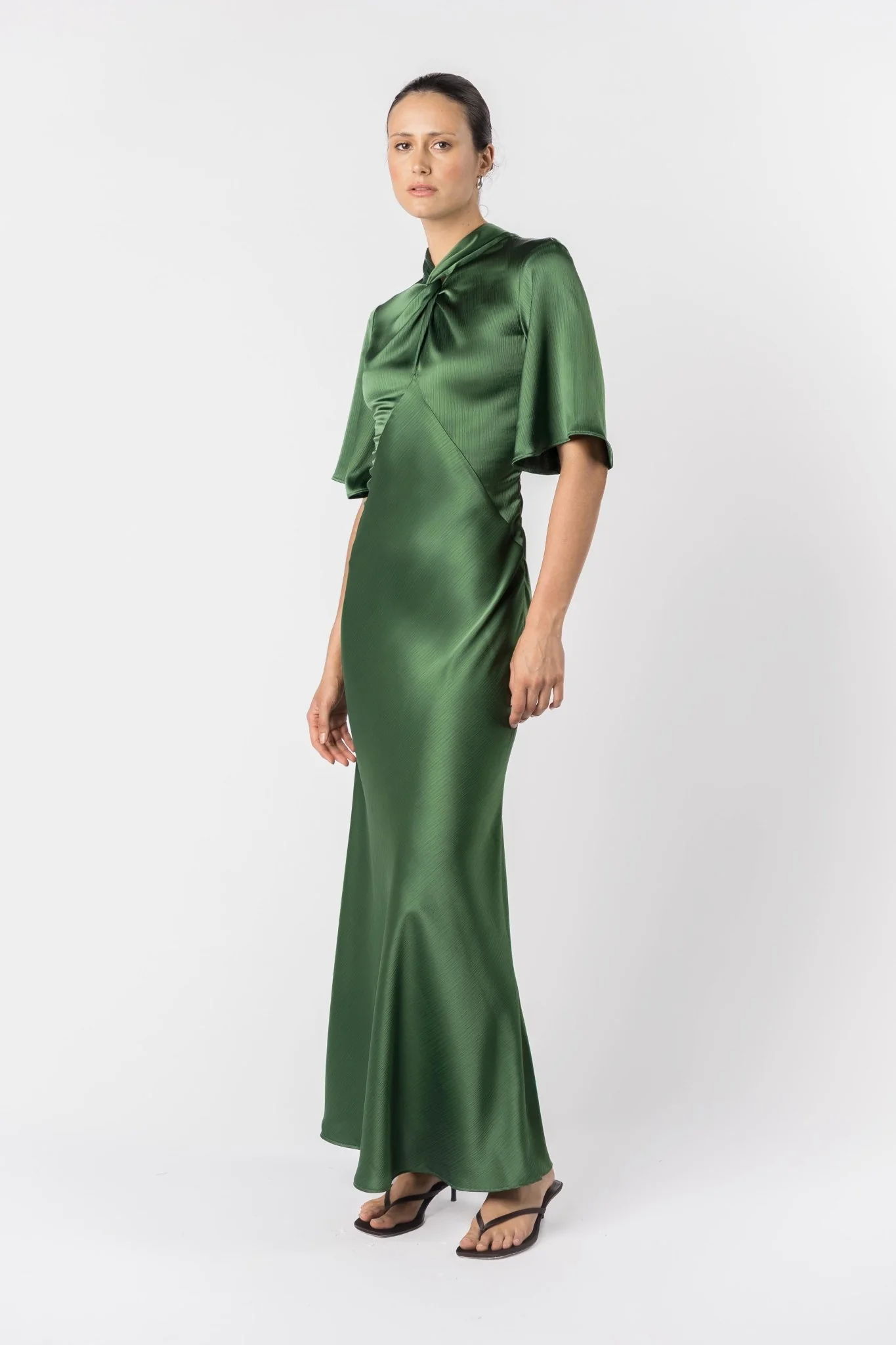 CLARET DRESS - MATILDA - Image 3