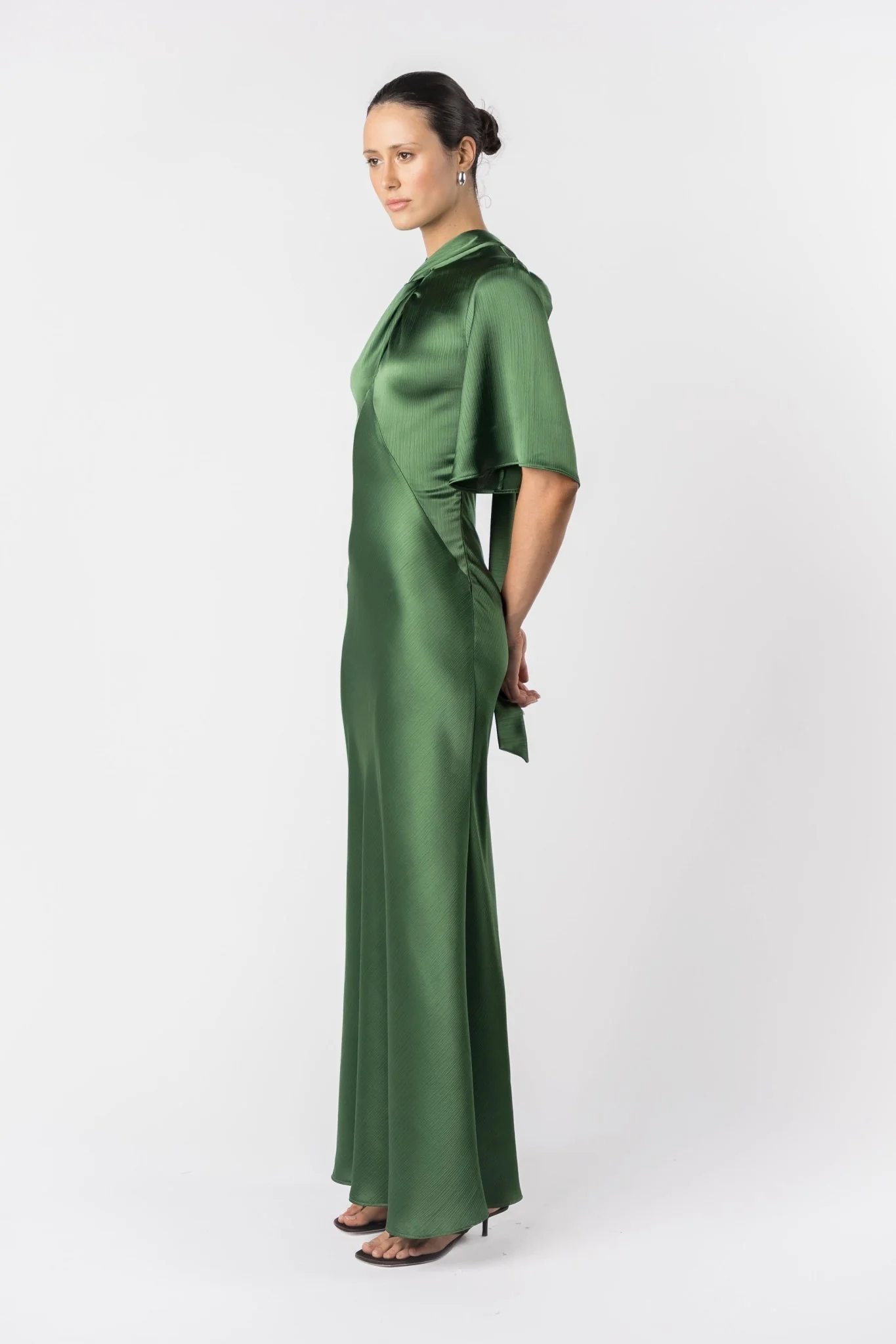 CLARET DRESS - MATILDA - Image 4