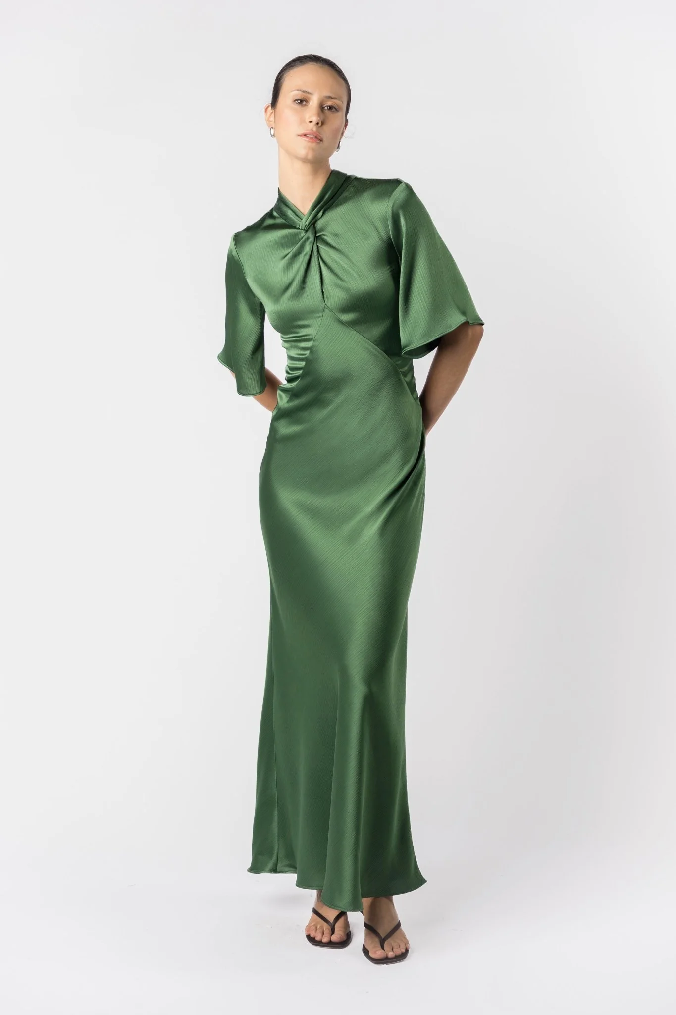 CLARET DRESS - MATILDA - Image 6