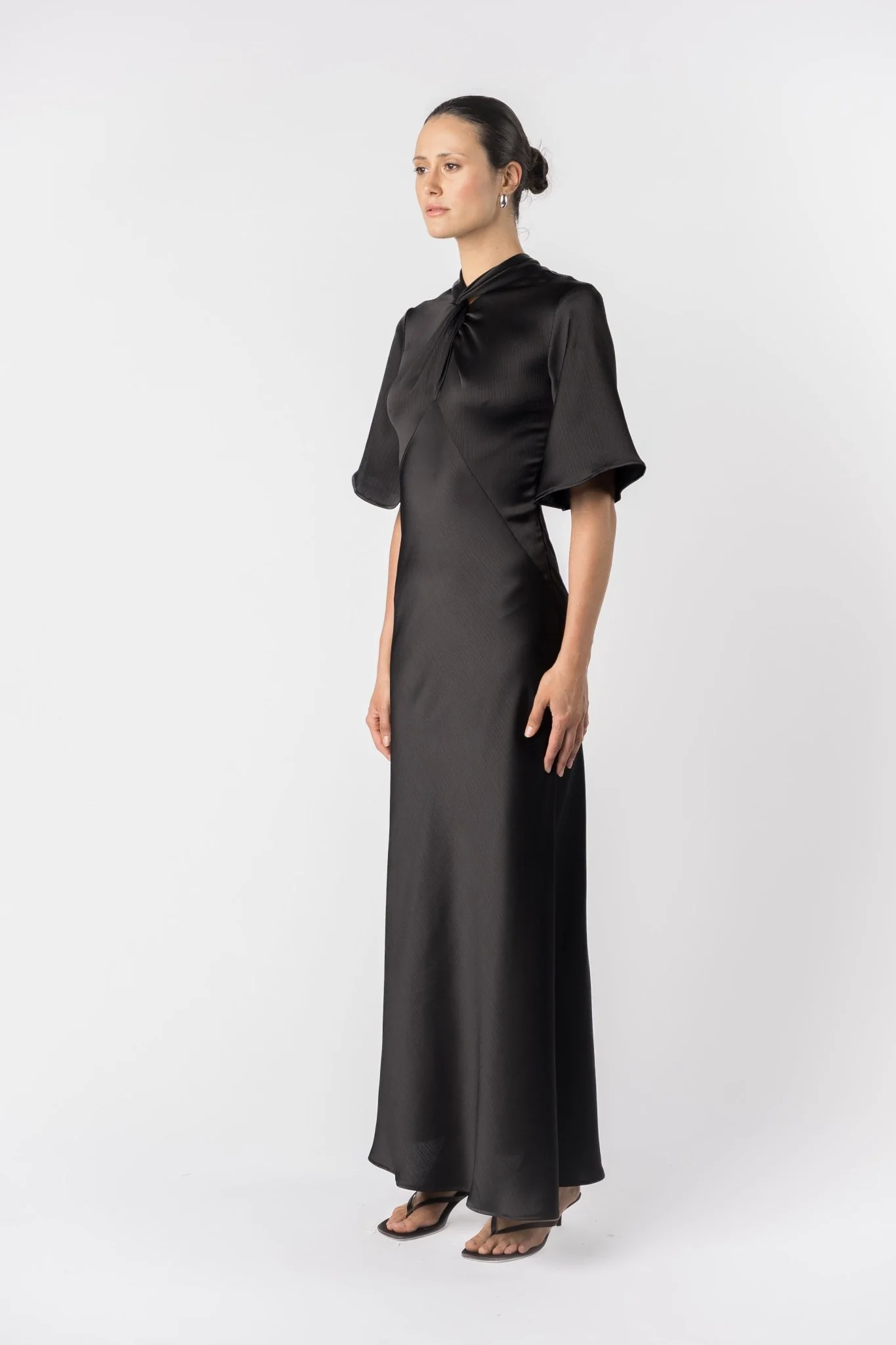 CLARET DRESS - OBSIDIAN - Image 7