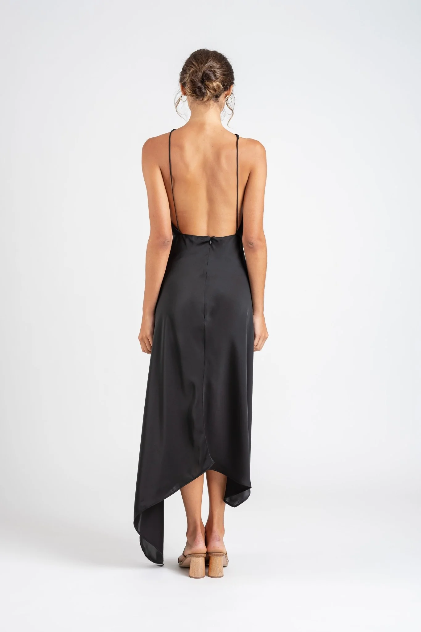 AUDREY DRESS IN BLACK AIR - Image 3