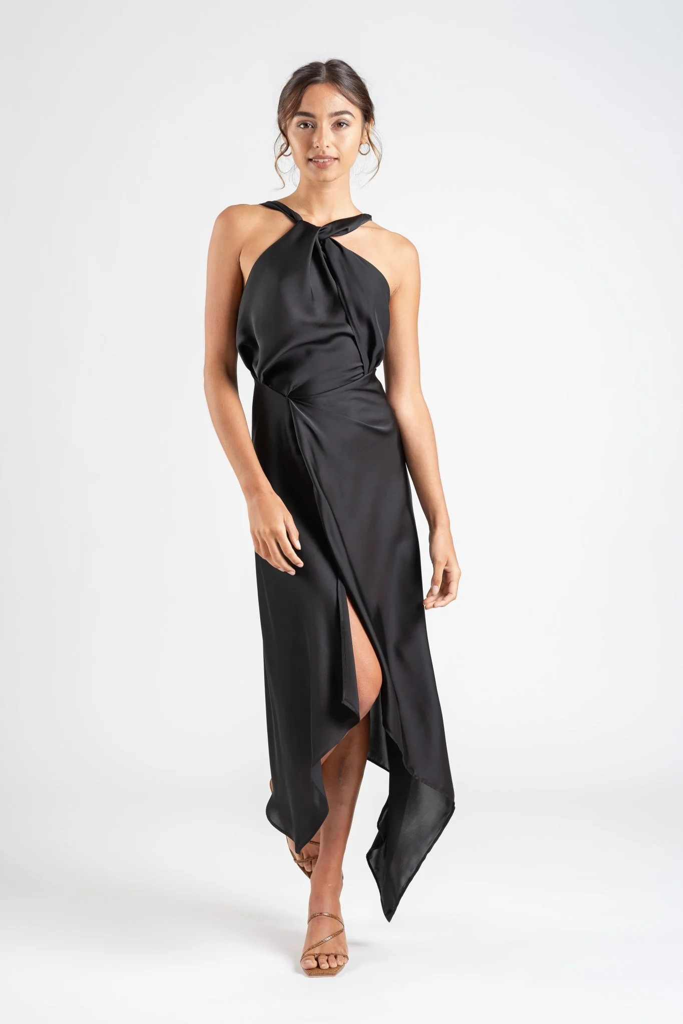 AUDREY DRESS IN BLACK AIR - Image 6