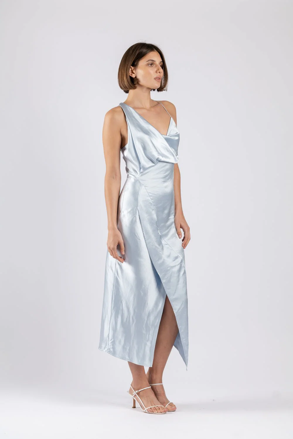 MUSE DRESS IN NEW ARCTIC BLUE - Image 2