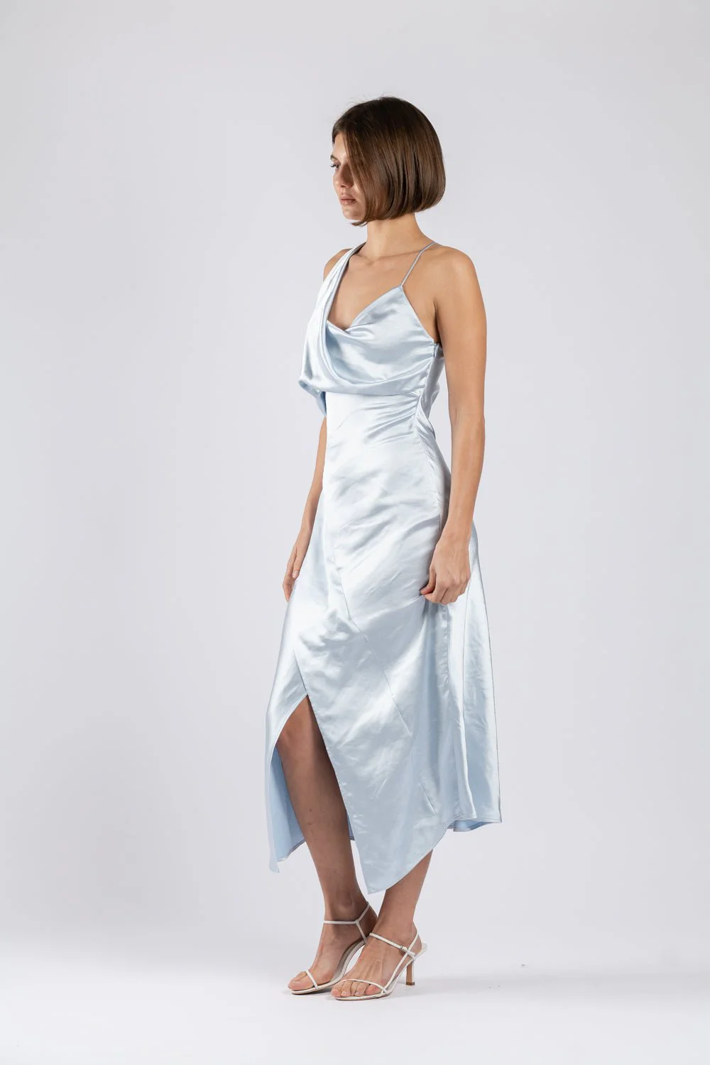 MUSE DRESS IN NEW ARCTIC BLUE - Image 3
