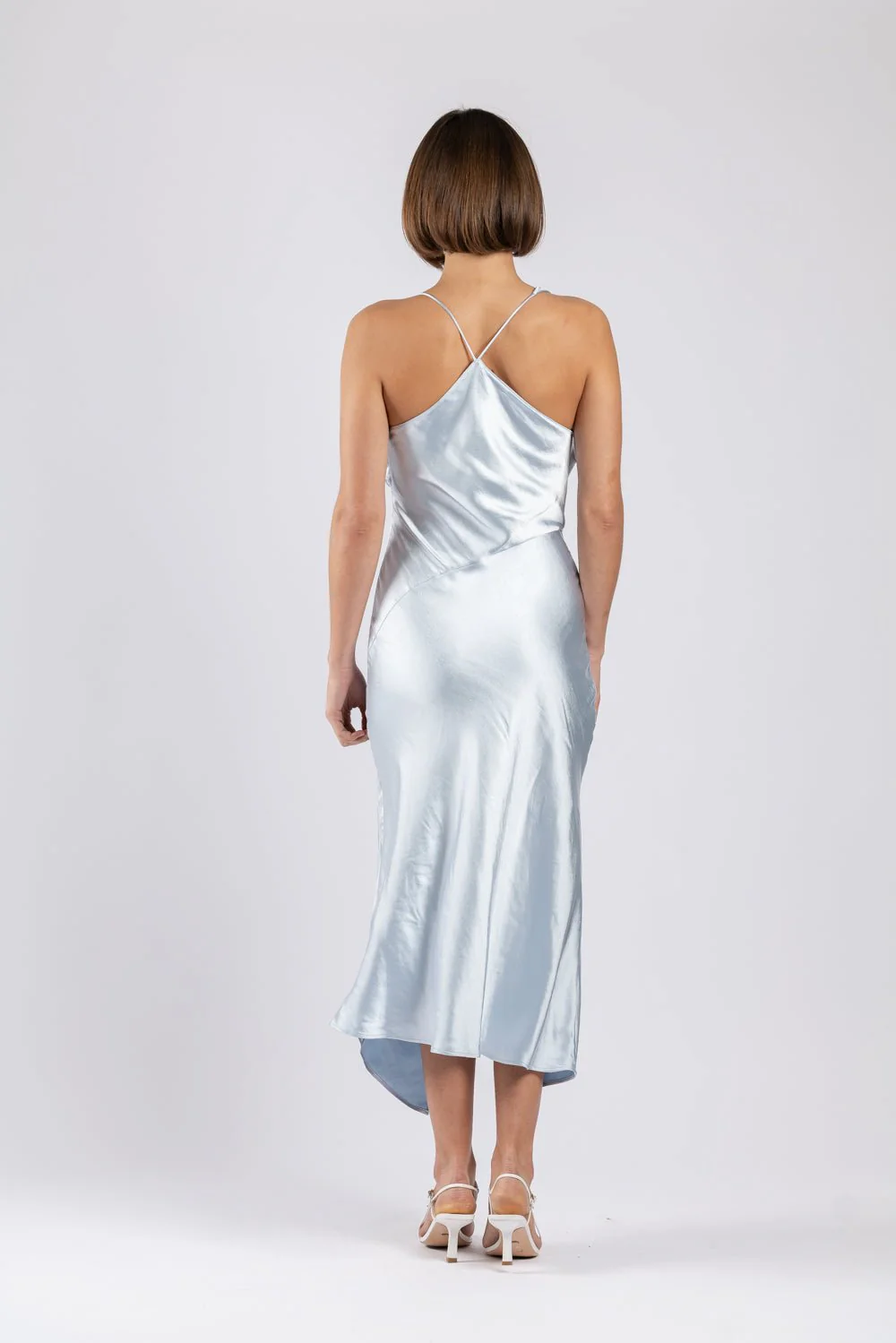 MUSE DRESS IN NEW ARCTIC BLUE - Image 4