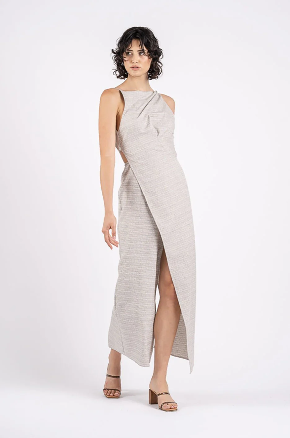 CULT DRESS IN NATURAL - Image 3