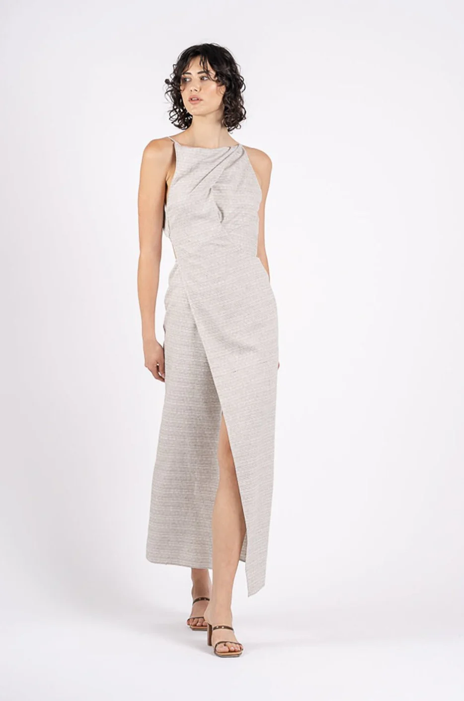 CULT DRESS IN NATURAL - Image 6