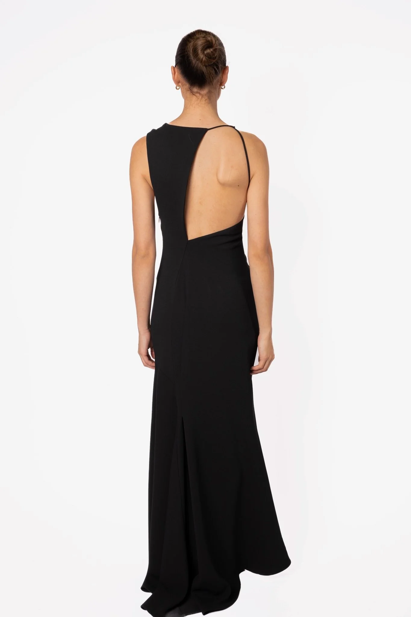 DAKOTA GOWN IN JET BLACK - Image 13