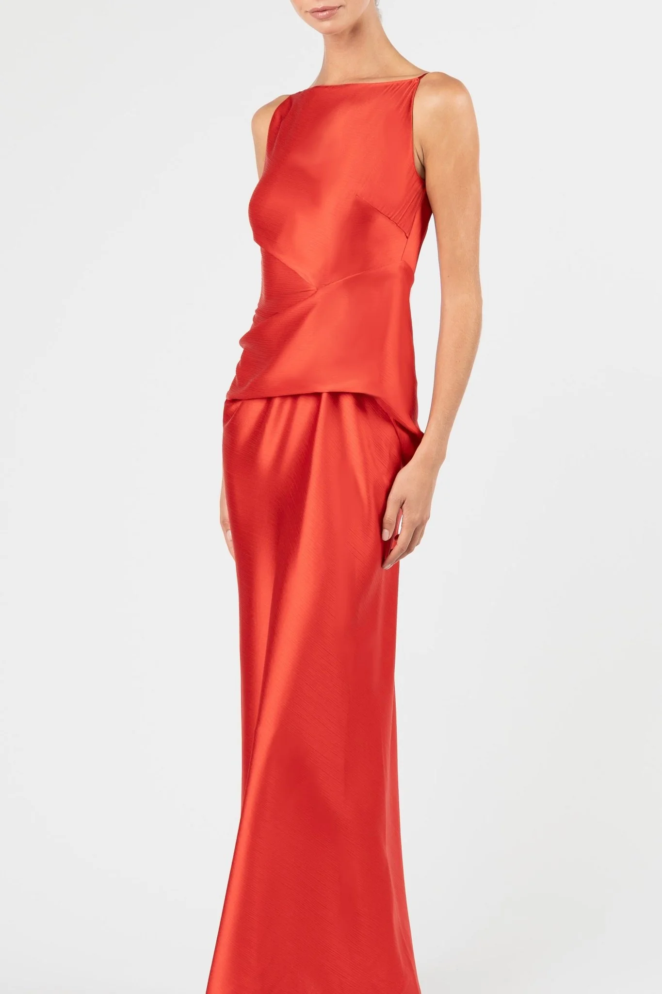 DEGAGE DRESS - TORII SATIN - Image 4