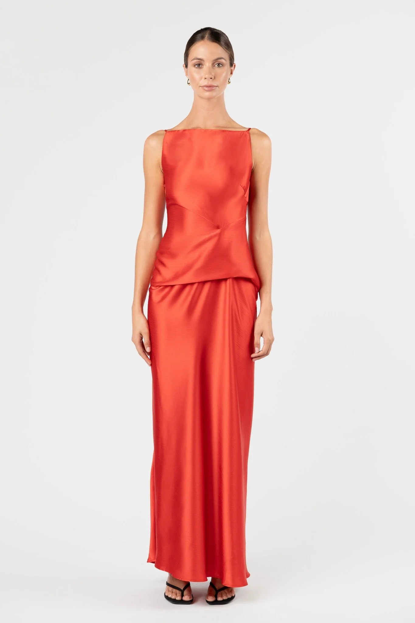 DEGAGE DRESS - TORII SATIN - Image 8
