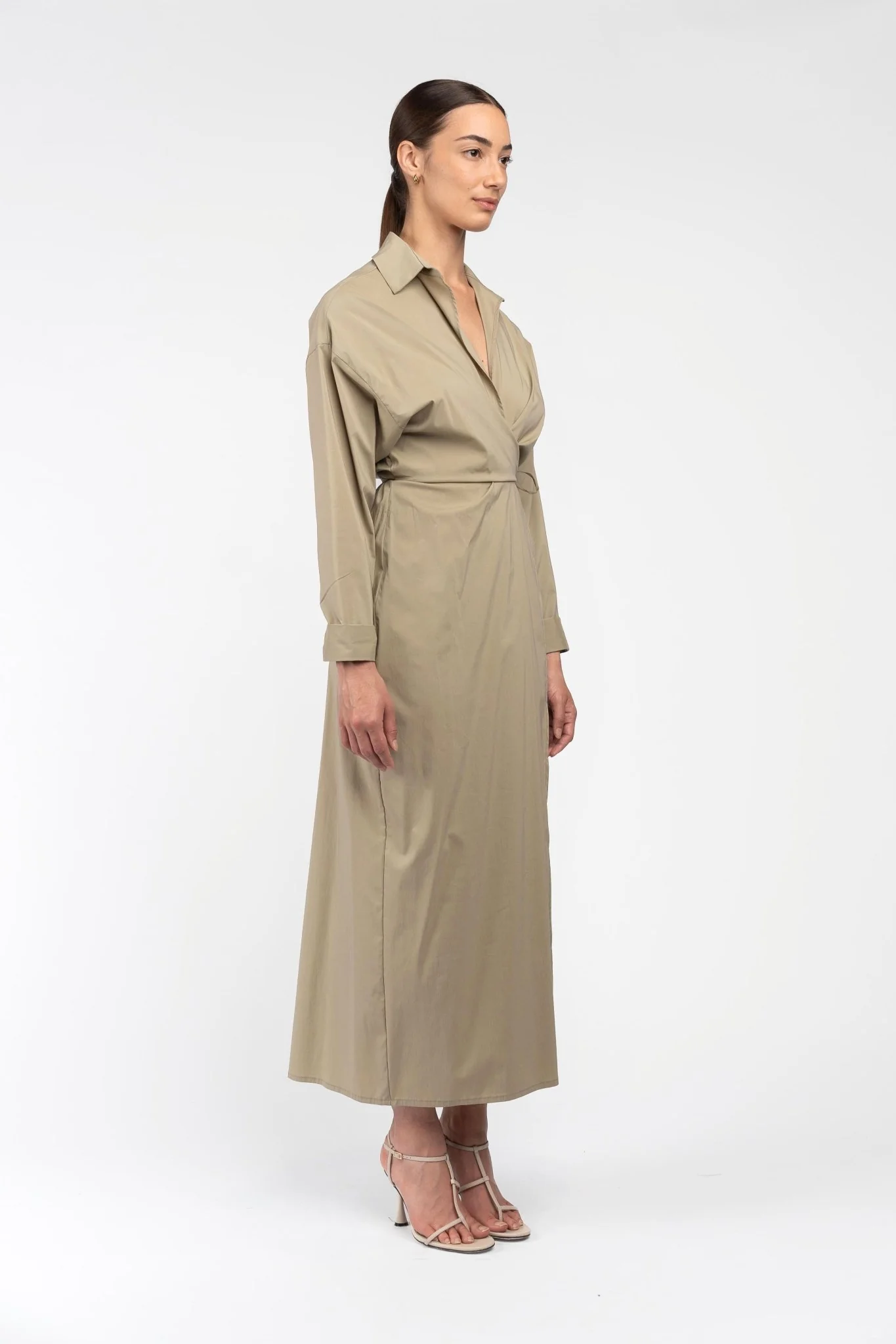 DILMA SHIRT DRESS - TEA - Image 10