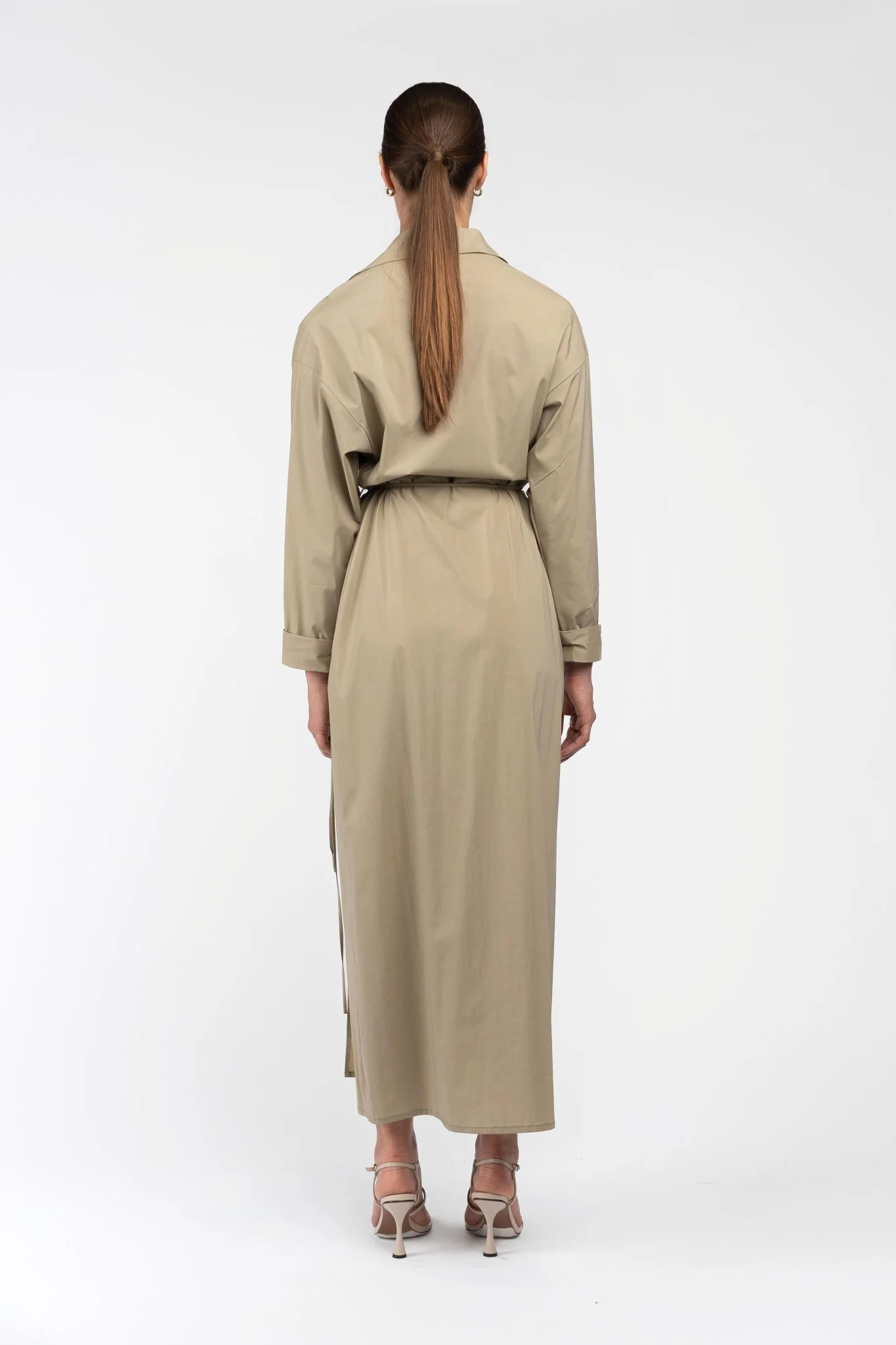 DILMA SHIRT DRESS - TEA - Image 11