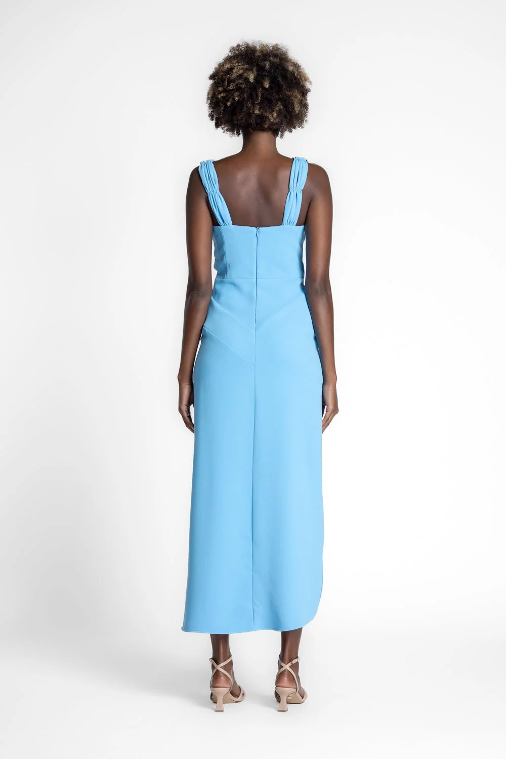ELLA DRESS - CERULEAN - Image 4